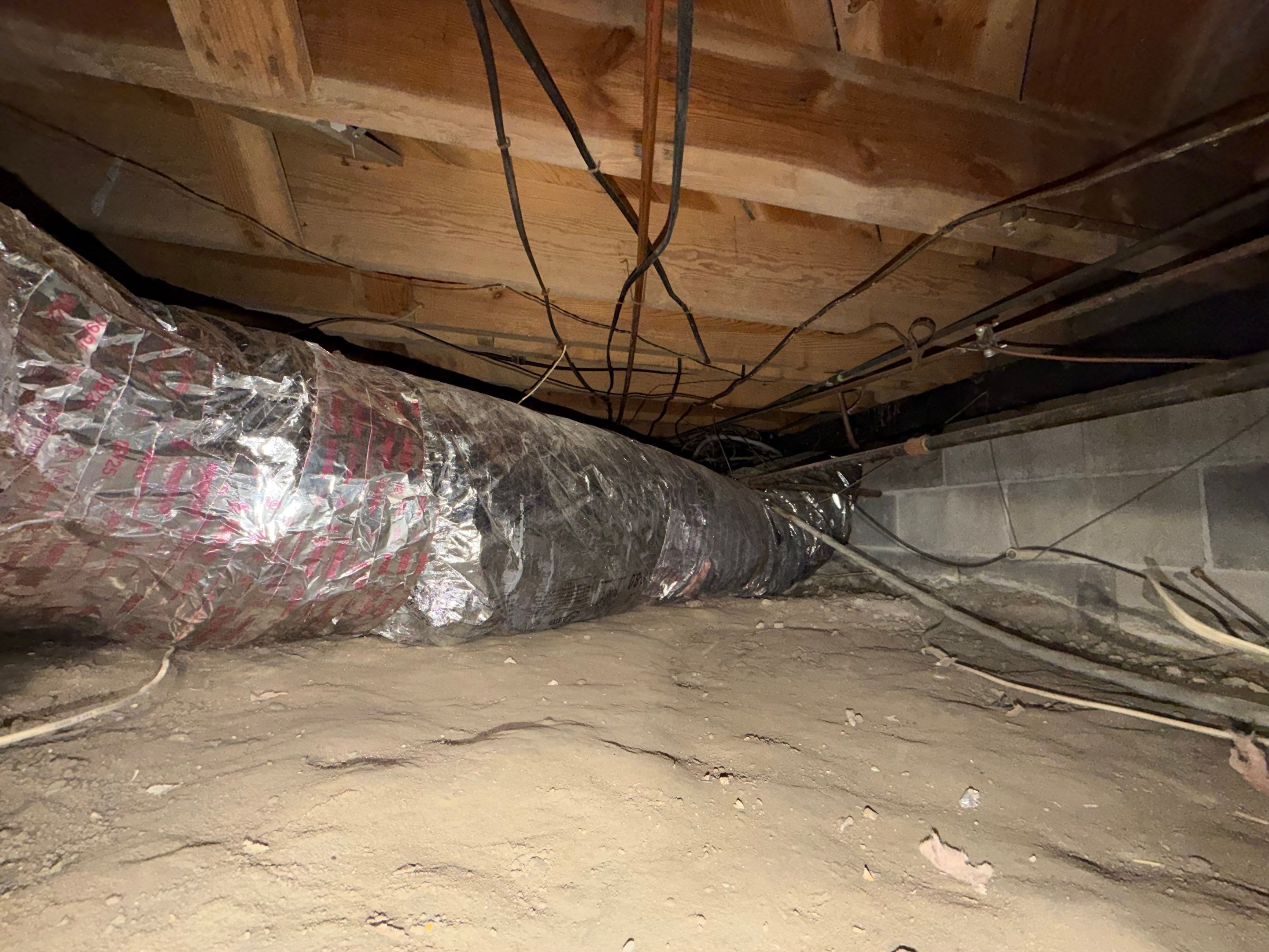 Project in Portsmouth by Patriot Crawl Space Repairs