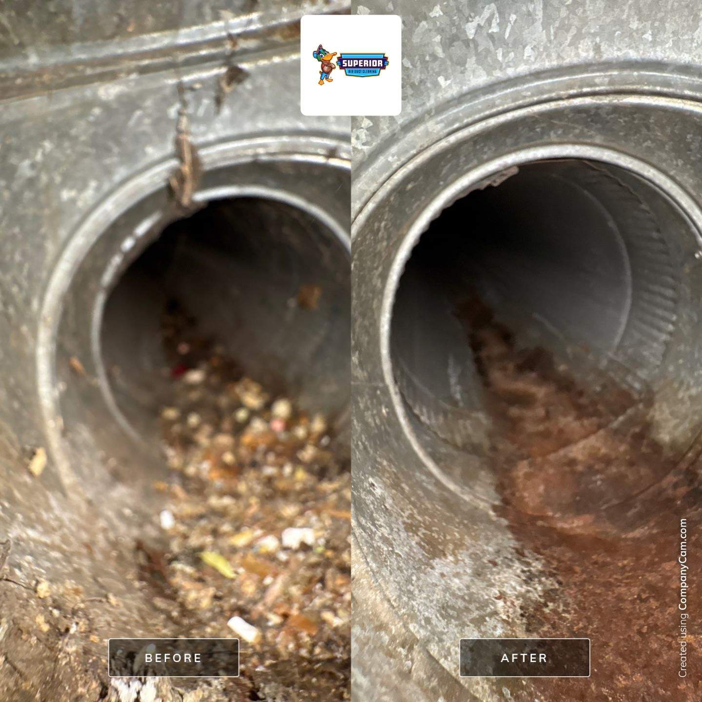 Air Duct Cleaning With a Vacuum Truck in Darlington, PA by Superior Air Duct Cleaning