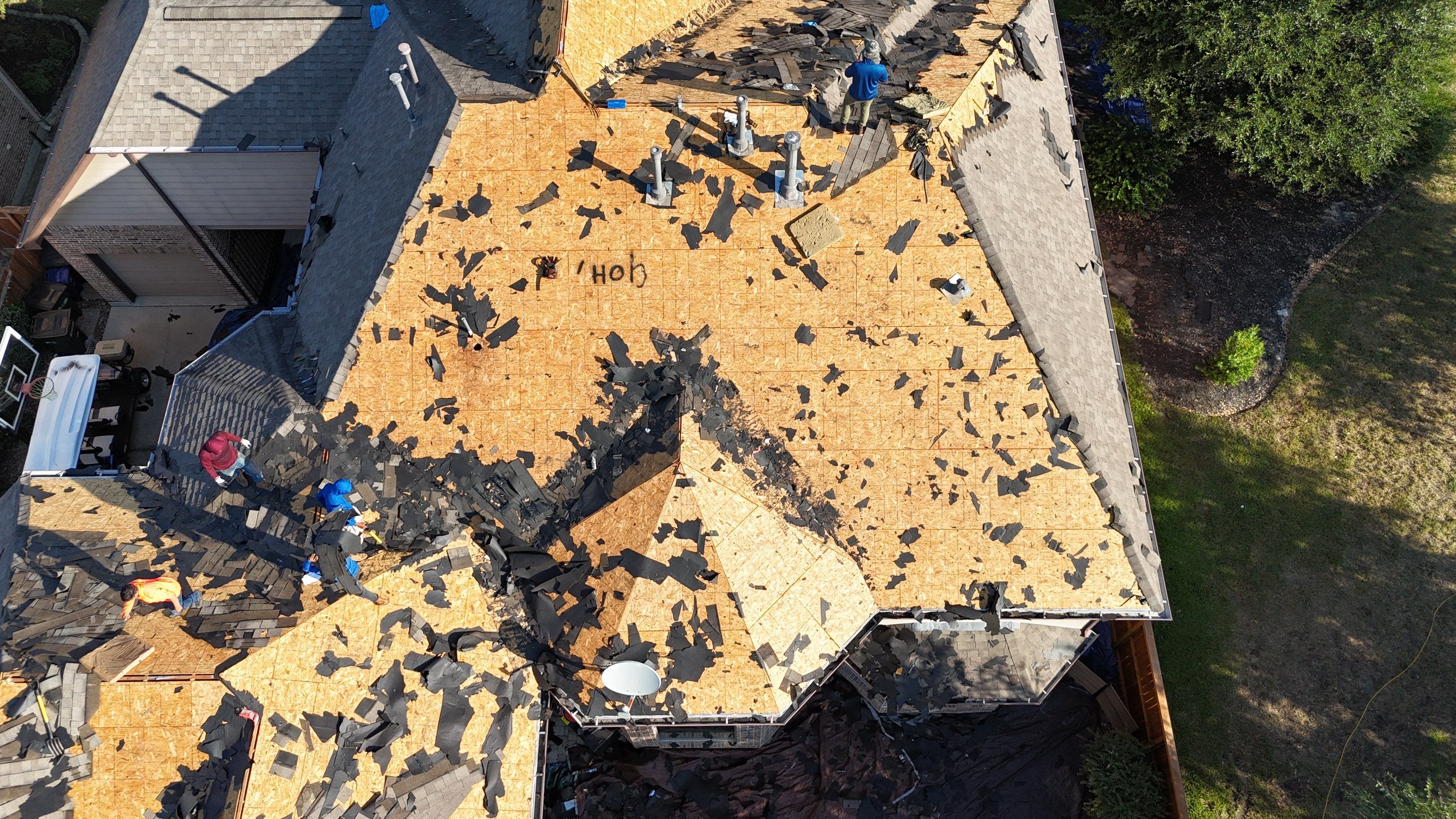 Residential Roofing Installation using IKO Dynasty by Core Four Roofing