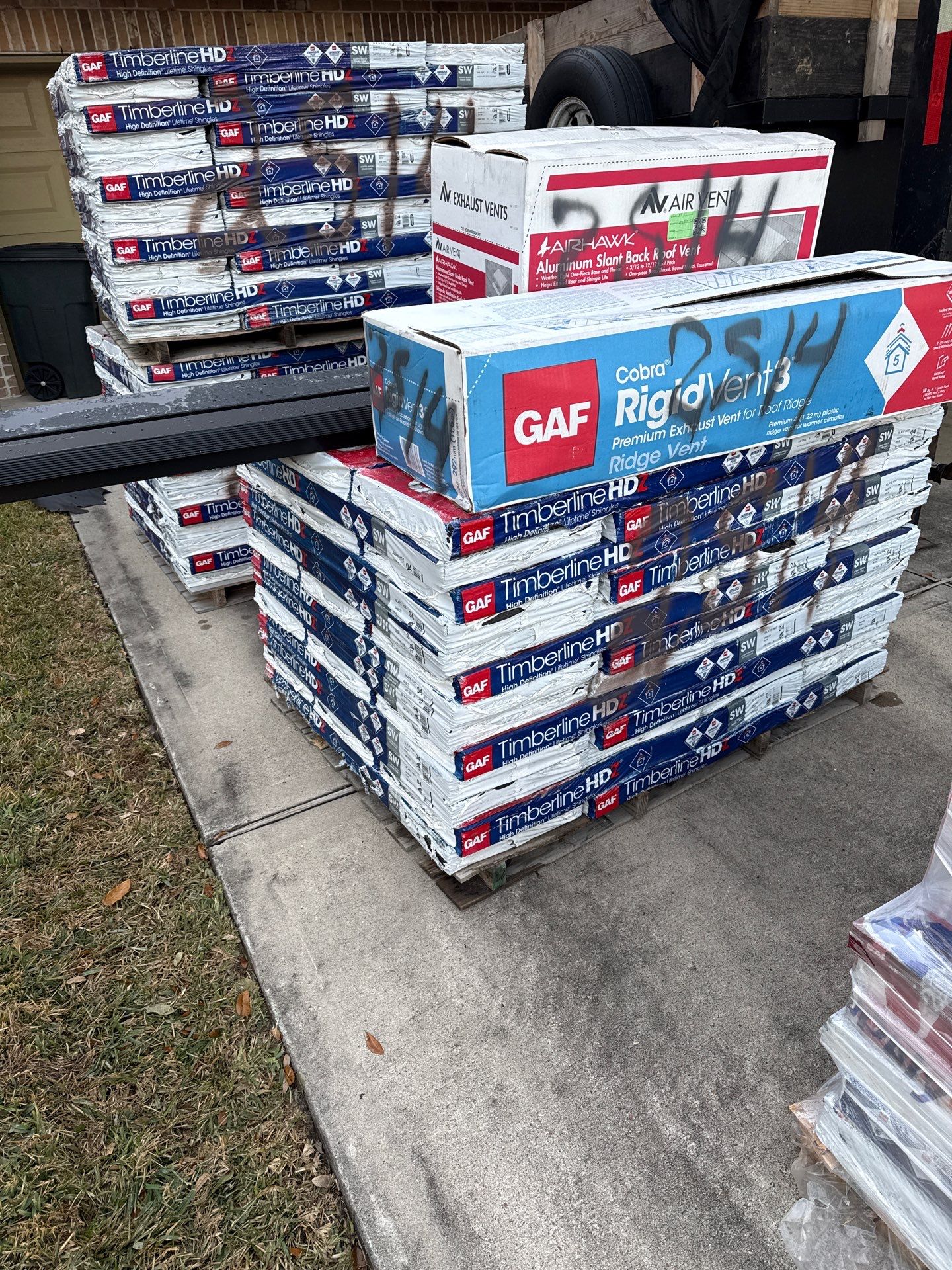 Residential Roof Replacement using GAF HDZ - Charcoal shingles by Elite Roofing LLC