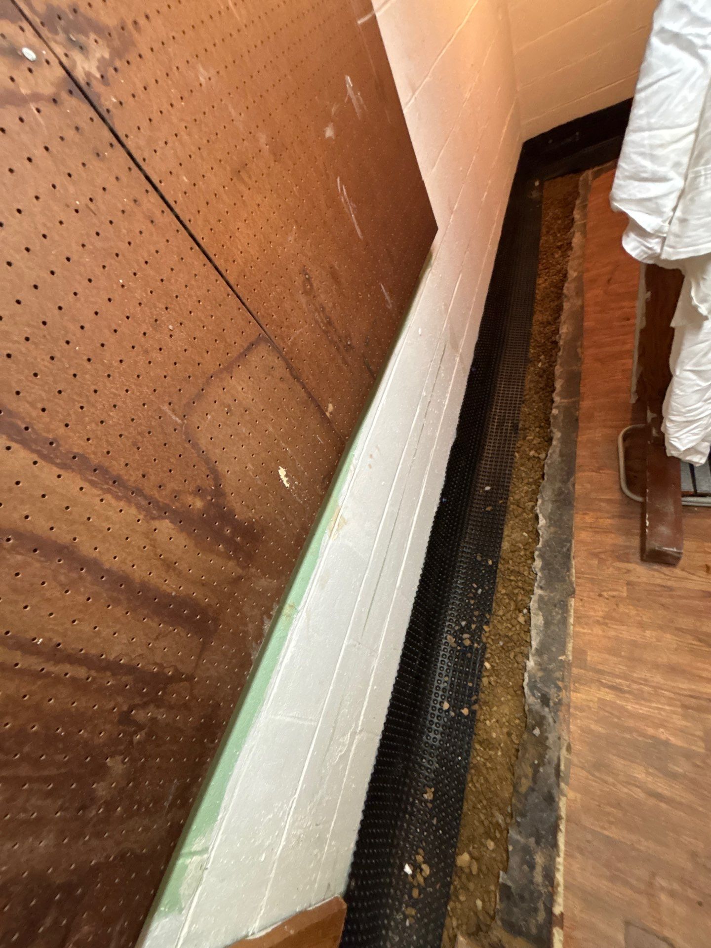 Drain Tile & a Sump Pump for our Property Management Partner by Waterproofing Northeast