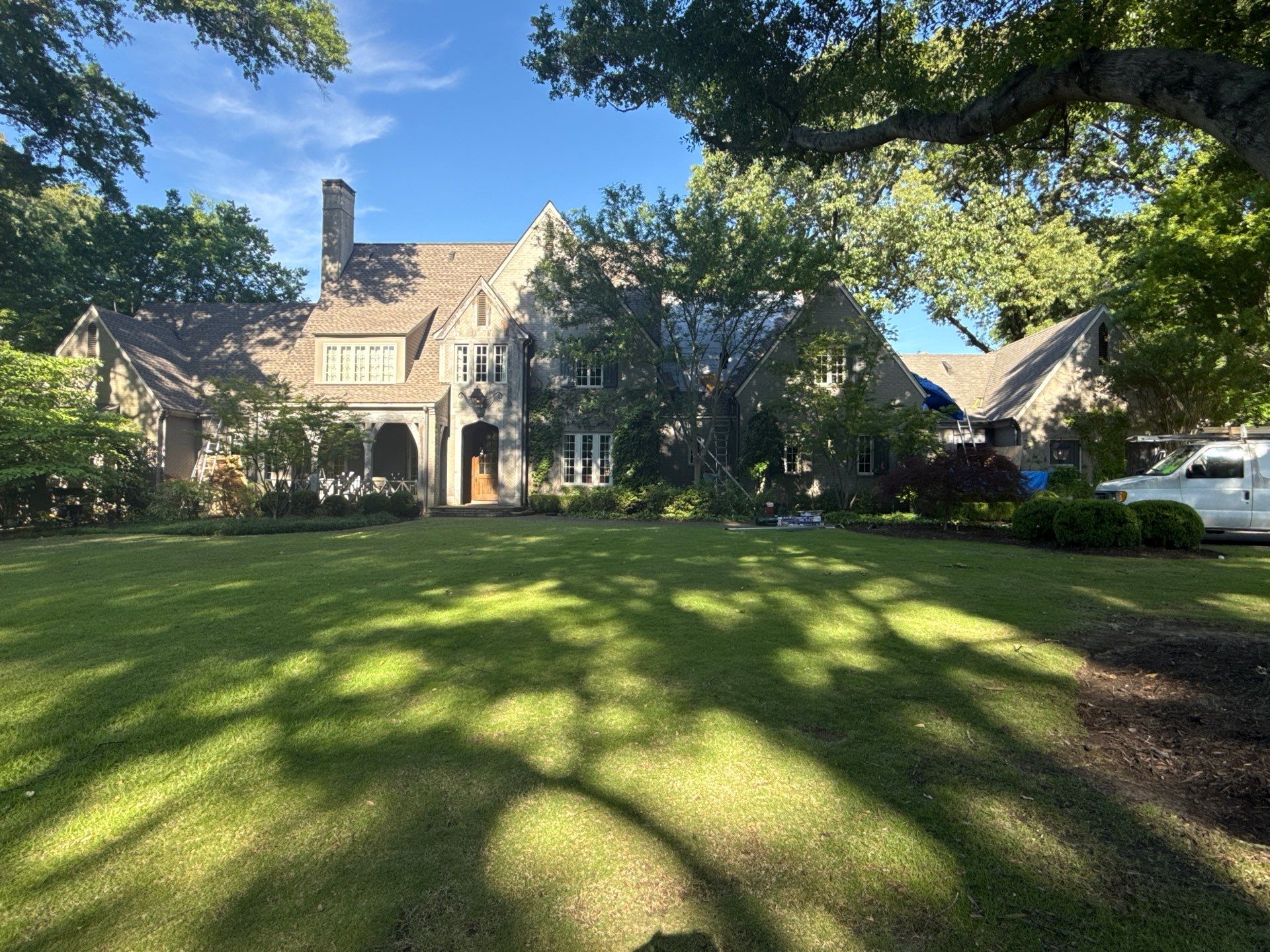 GAF Timberline HDZ Roof Replacement and Exterior Wood Repairs in Memphis by Revival Roofing Services