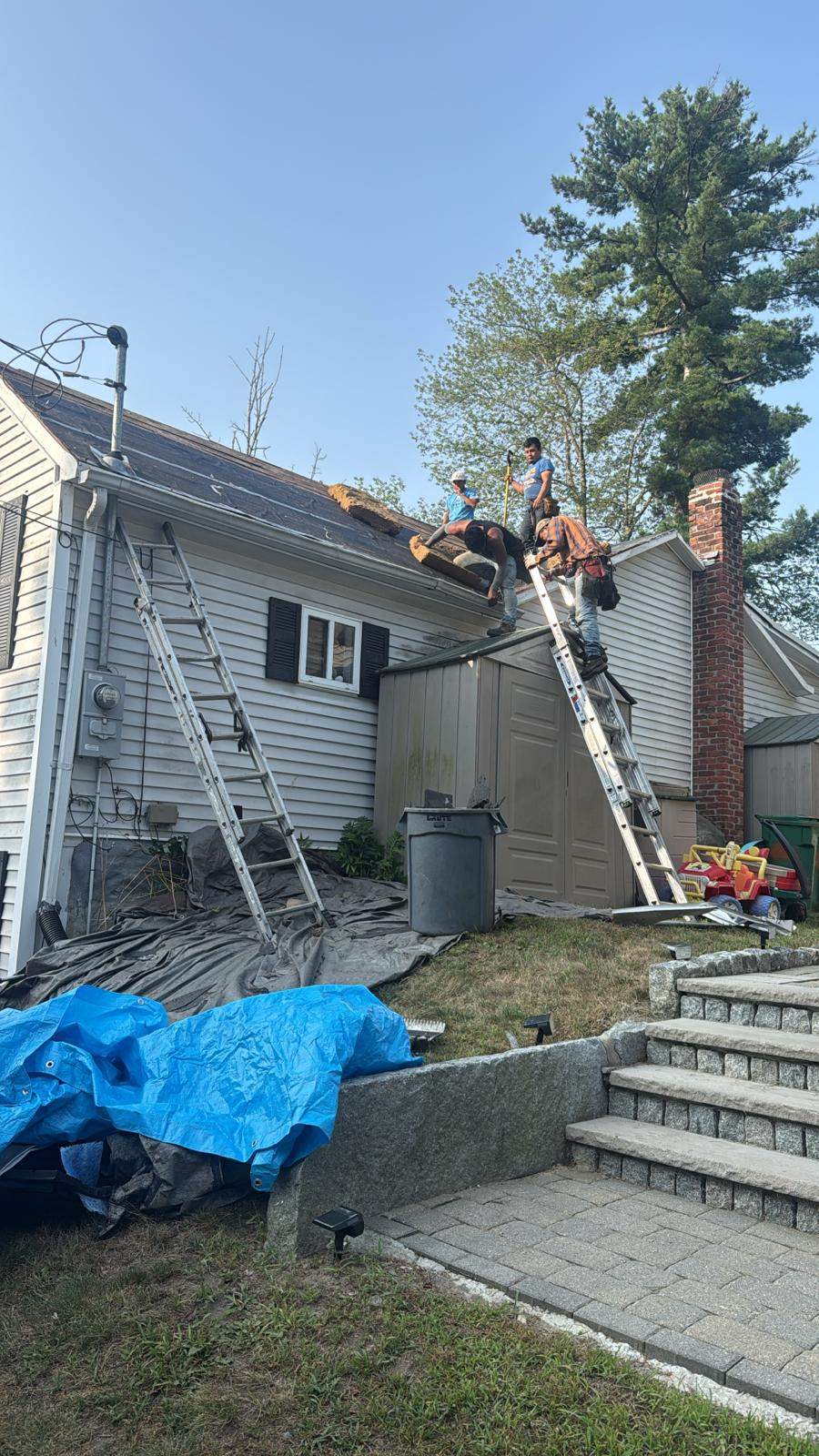 Full Roof Replacement in Salem, NH – Owens Corning Duration, Williamsburg Gray by JOHNNYS PRO
