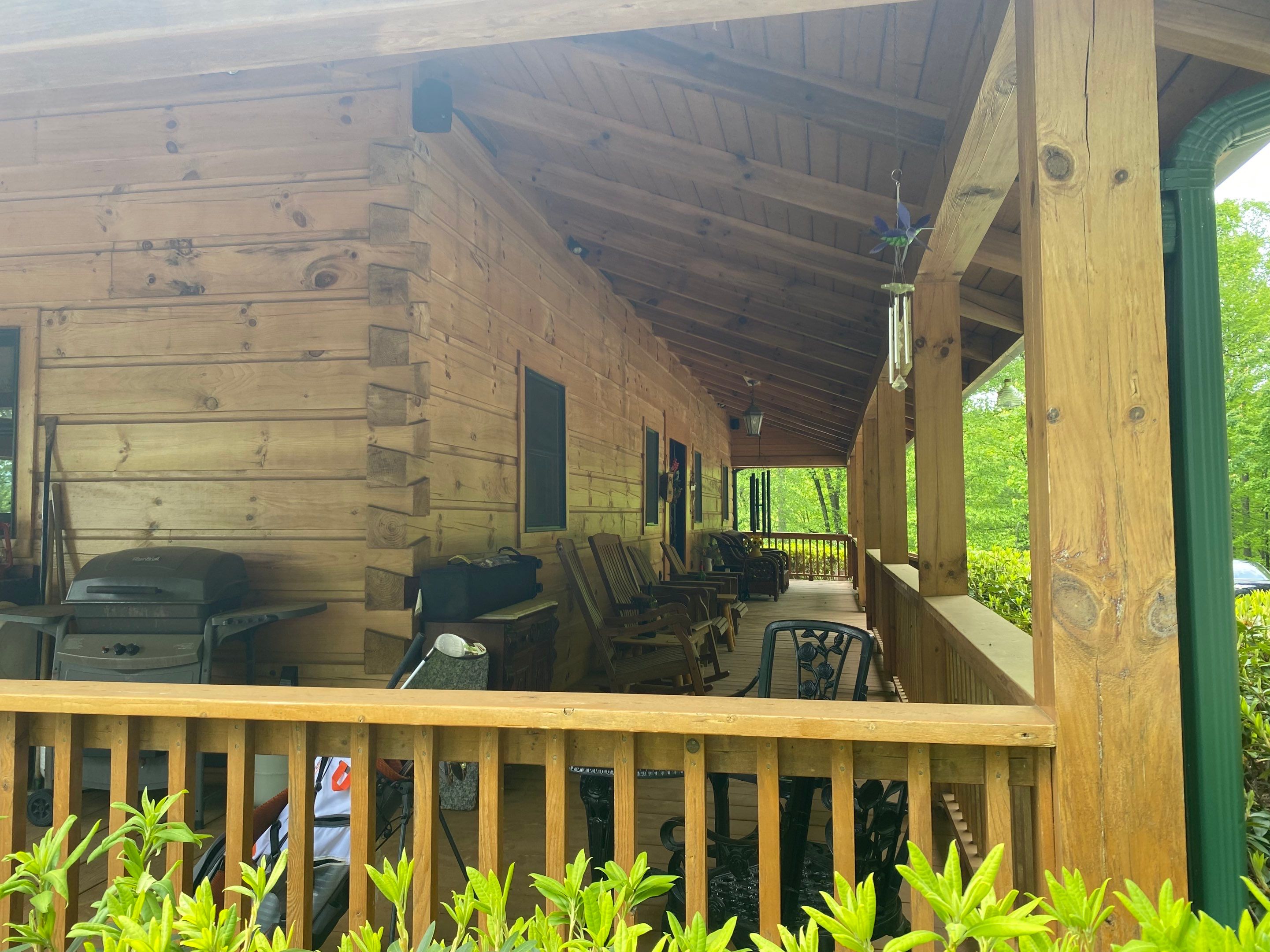 Cabin using Wood Sealant by DuraSeal
