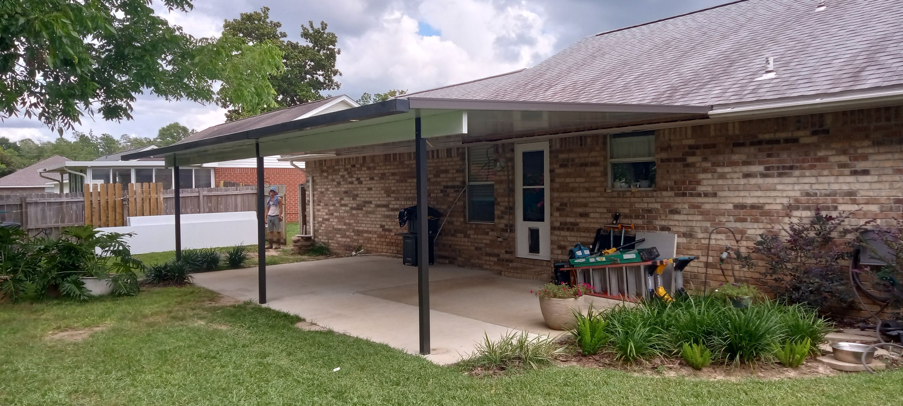 Pergola Style Patio Cover by Titan Sunrooms