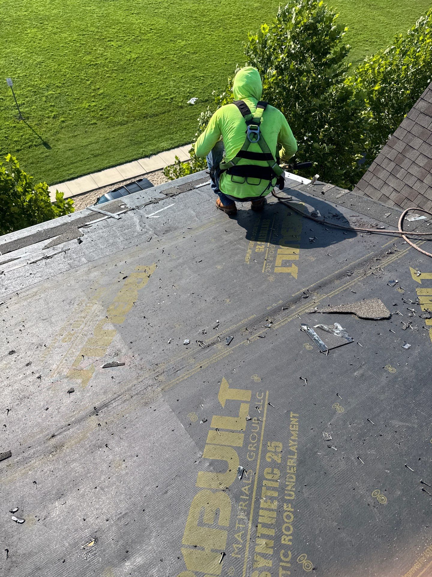 New Shingle Roof Installation  by Alpha Design Services