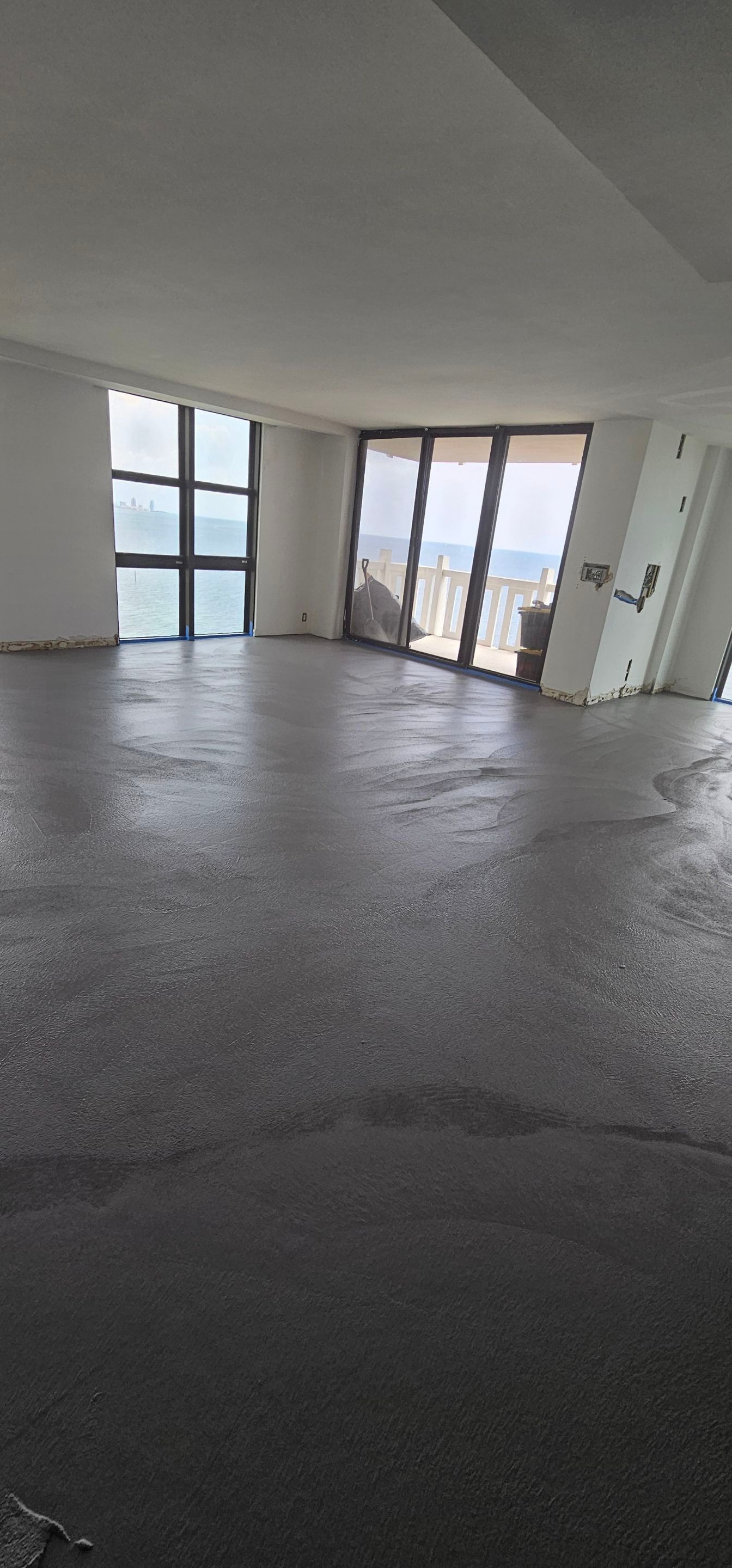 Microtopping on Key Biscayne Apartment by Seamless Surfaces