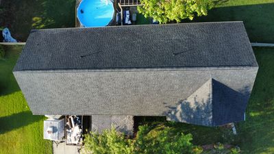 Residential Roof + Gutter & Downspouts & Gutter Guards Install 