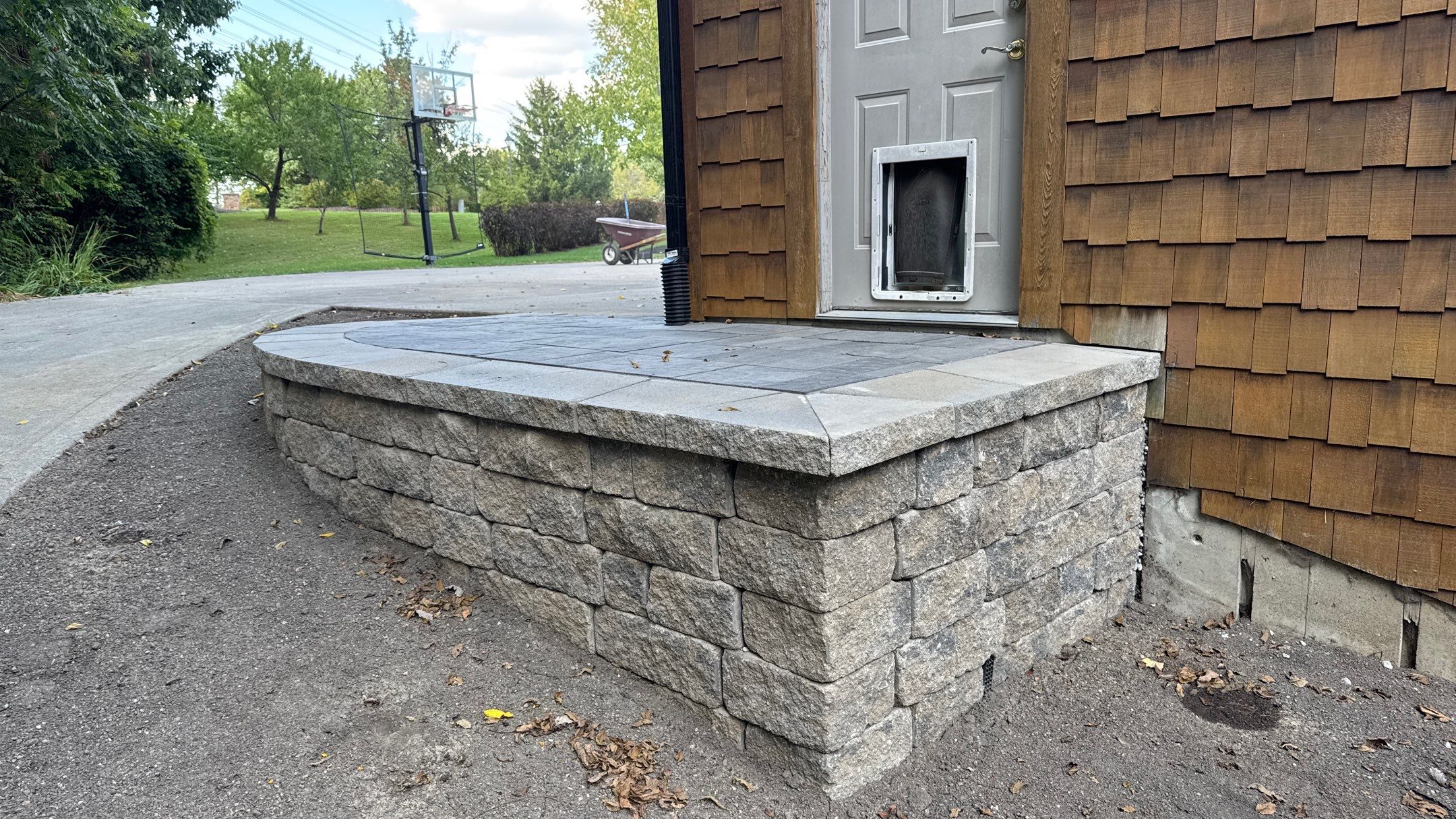 Project in Fort Wayne by Carrs lawn and landscape