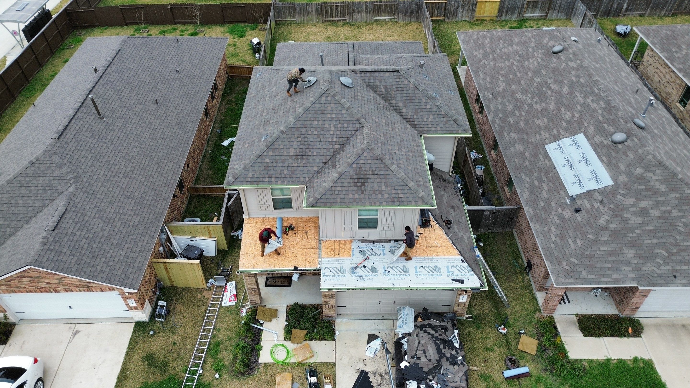 New Caney Roof Installation using Atlas Pinnacle Pristine by Modern BYLT Roofing & Construction