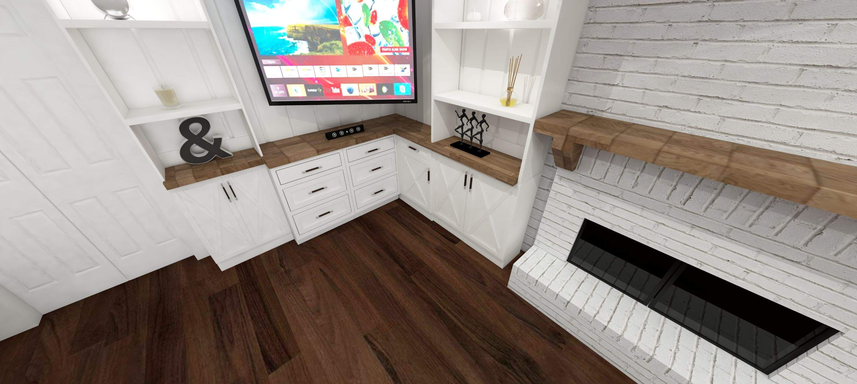 Kitchen Remodel using Cabinets by Home Concepts Construction