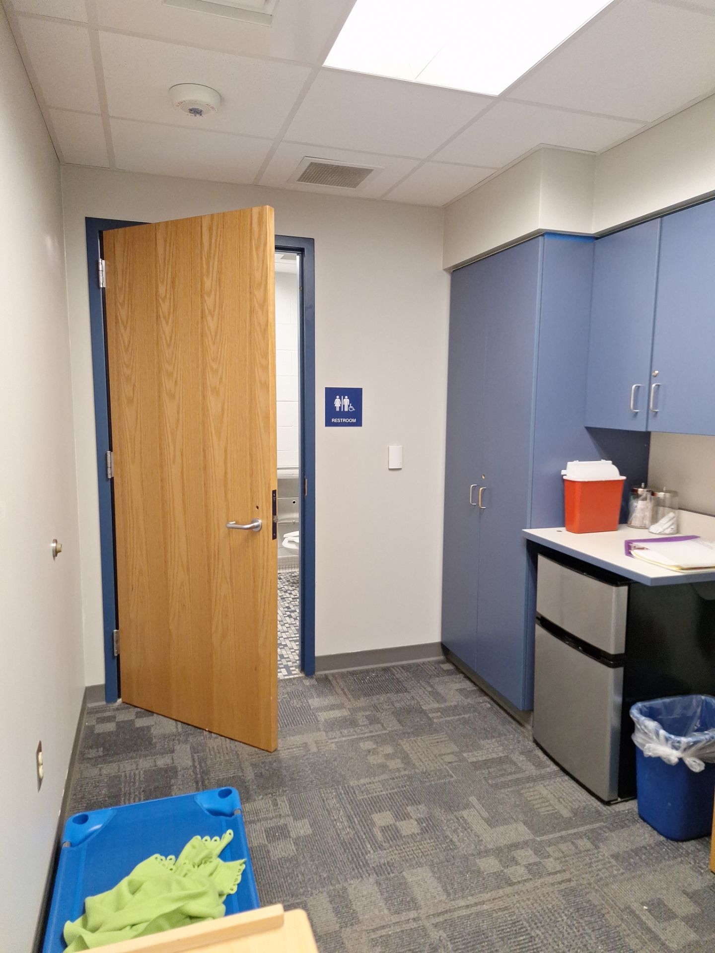 Interior Drywall Patching and repainting for Oakridge School district! by Gordon Painting