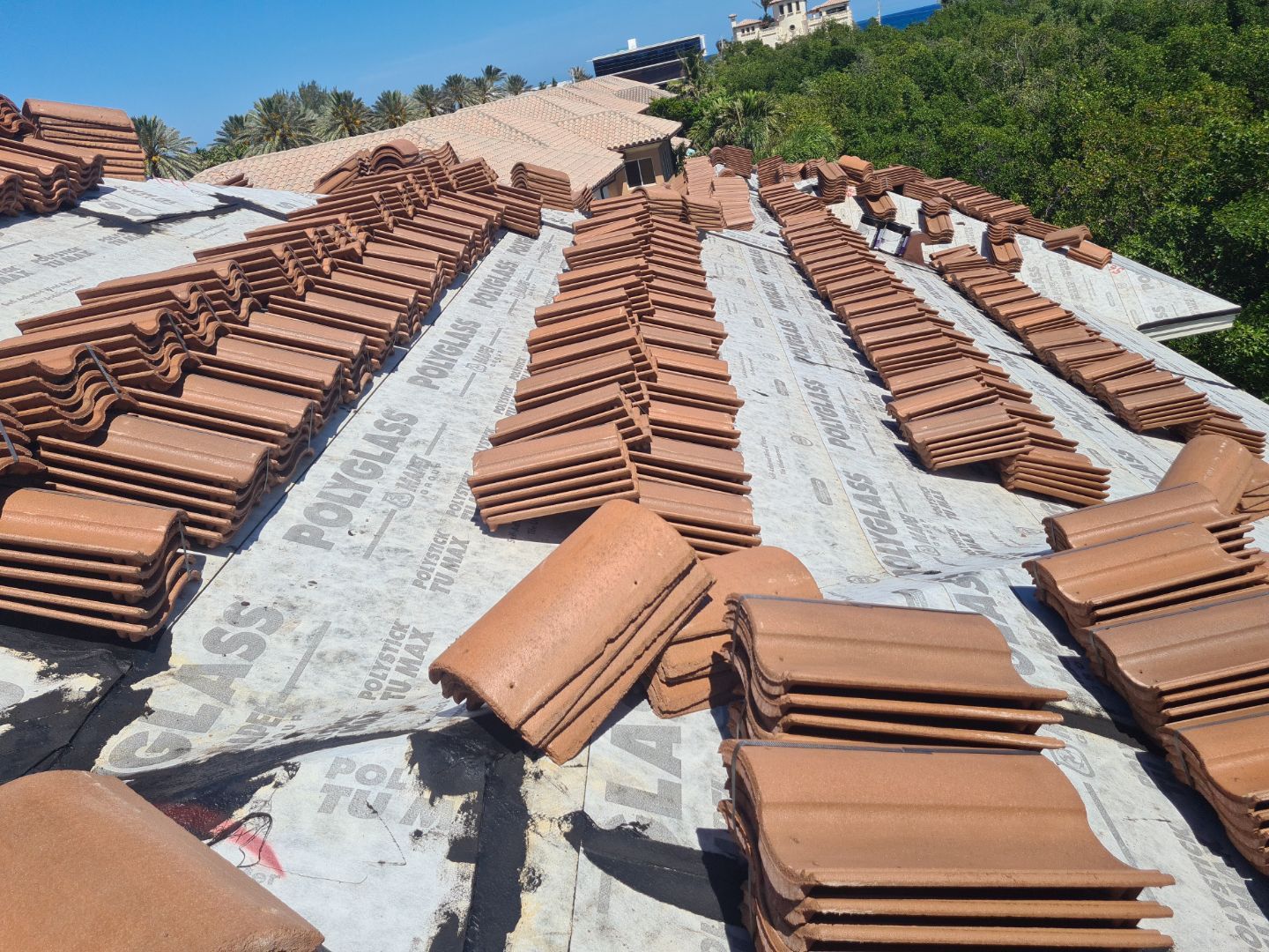 Residential Roofing Installation using Eagle Roofing Tile by BLUES BROTHERS ROOFING