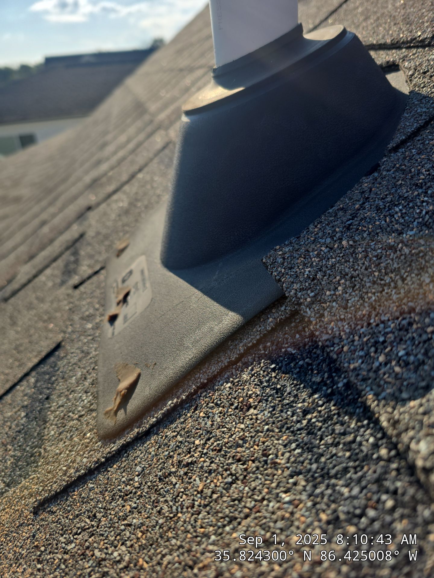 Roof/exterior inspection by ROOF REPAIR EXPERT LLC