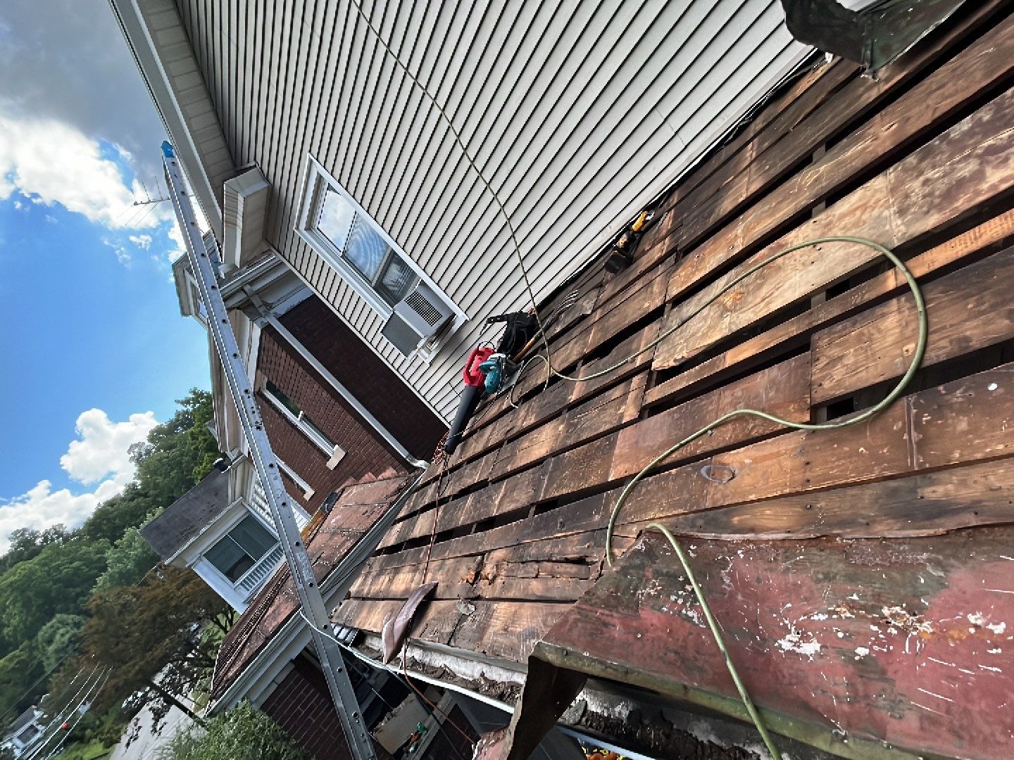Residential Roofing Installation using Performance Shingles by Mr. Roofer
