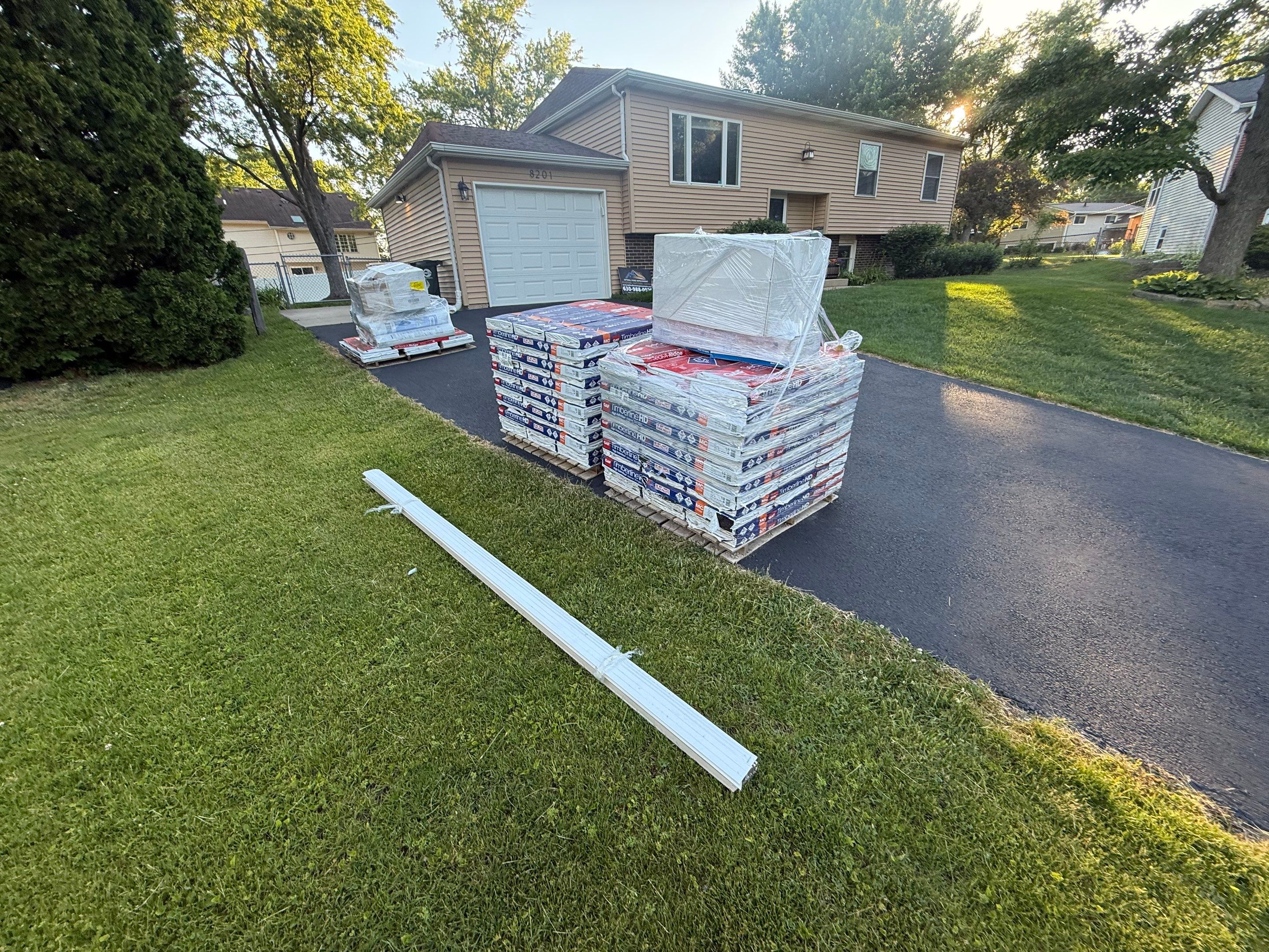 Roofing with GAF and gutters by Optimal Home Improvement 