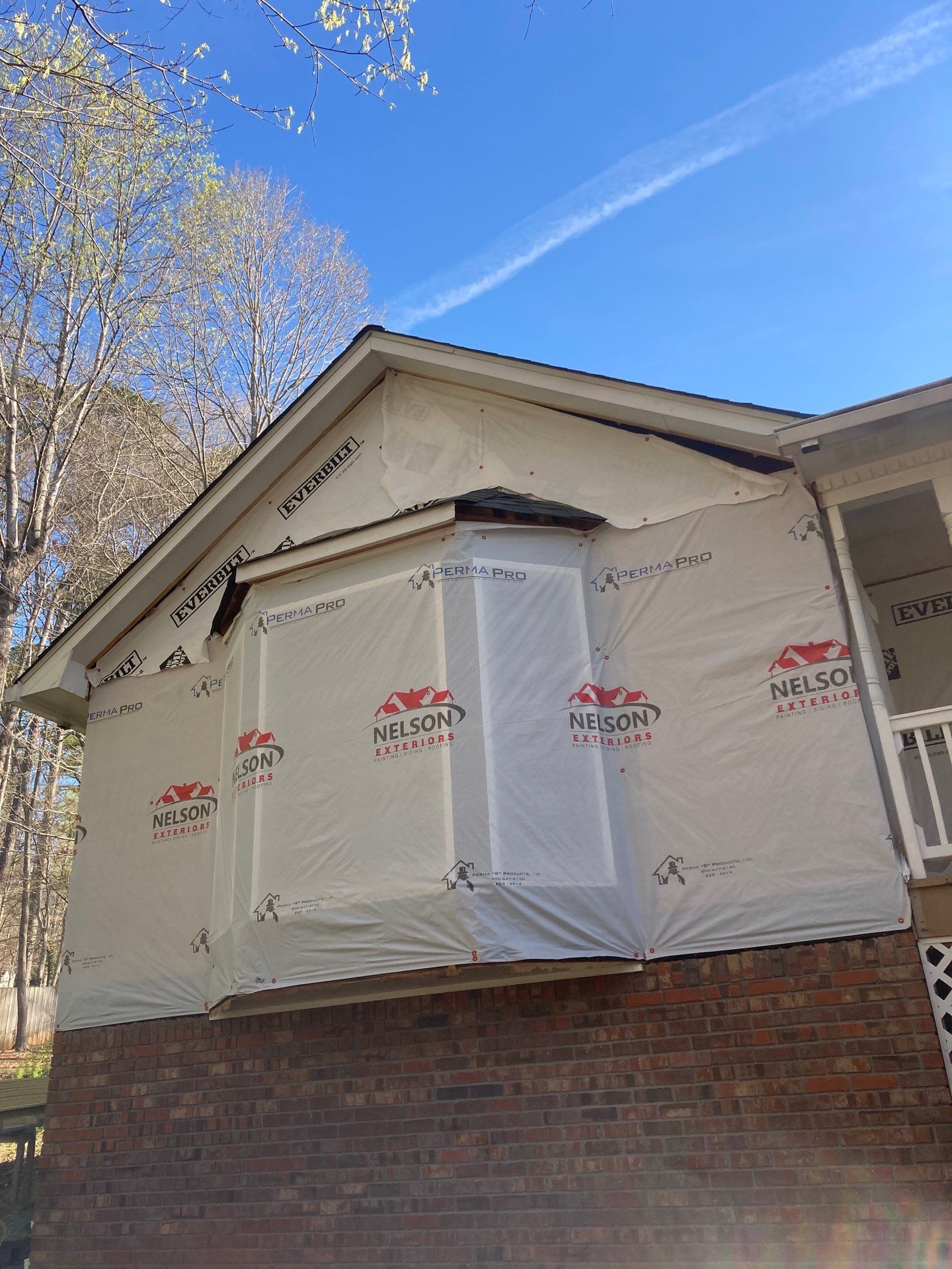 Window, Siding, & Rotten Wood Replacement with Exterior Painting in Woodstock, GA by Nelson Exteriors 