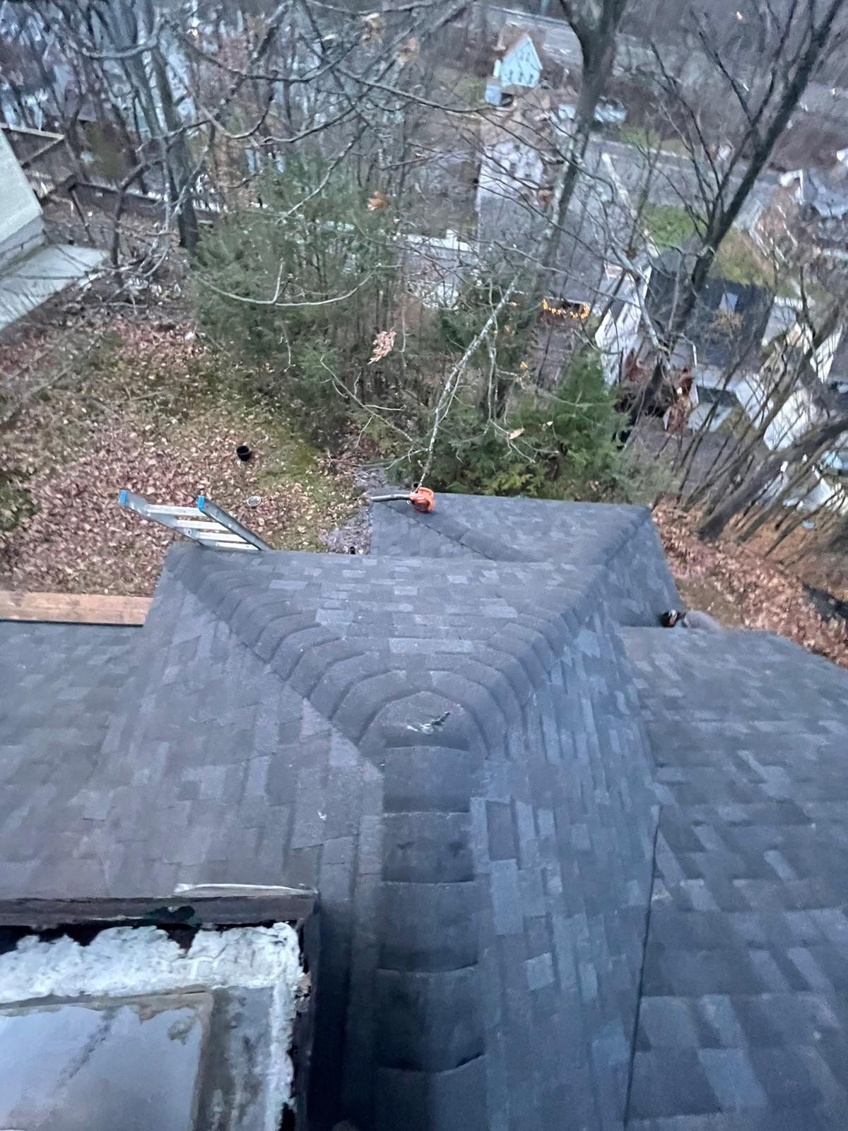 Residential Roofing Installation using Owens Corning TruDefinition Duration - Onyx Black by A Plus Exterior
