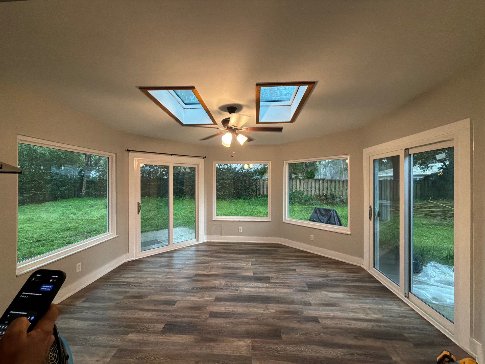 Sunroom Window and Door Installation with Skylights in Gainesville by Windows & Doors Store