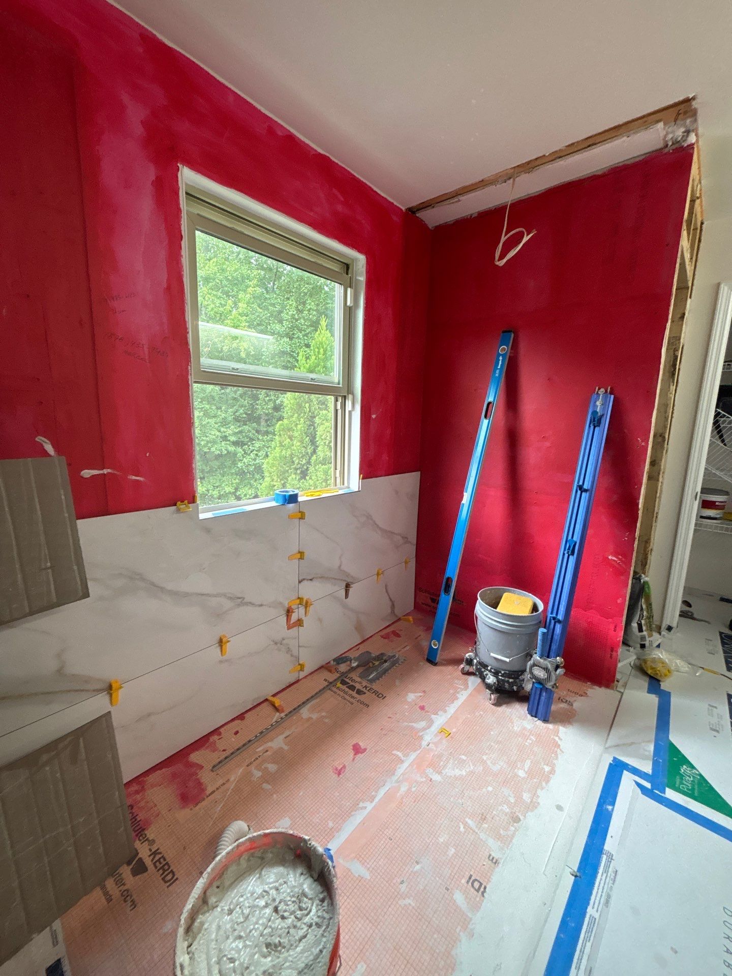 Master bathroom renovation by Prudencio