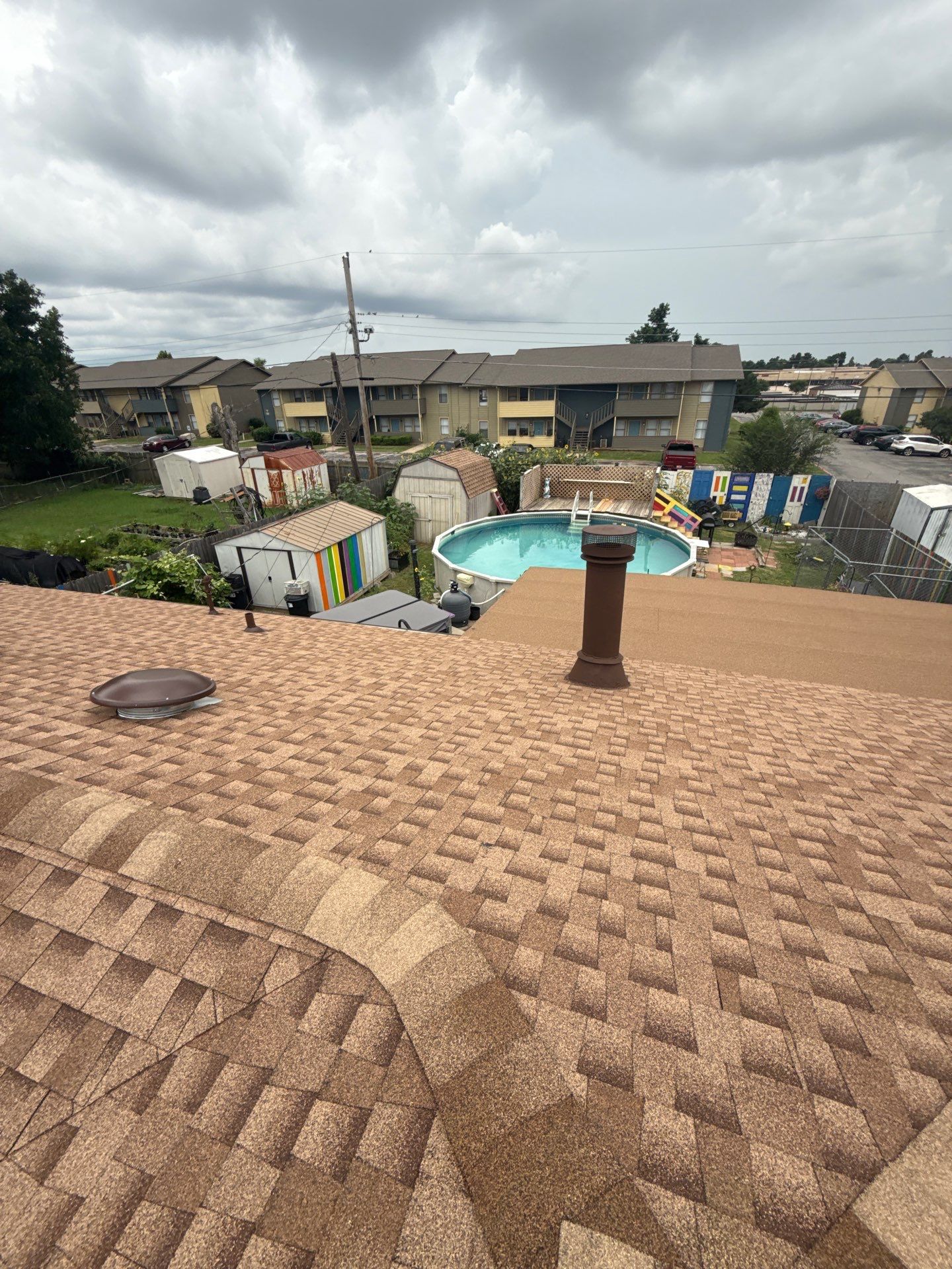 roof & carport replacement in Oklahoma City by McCann's Roofing and Construction