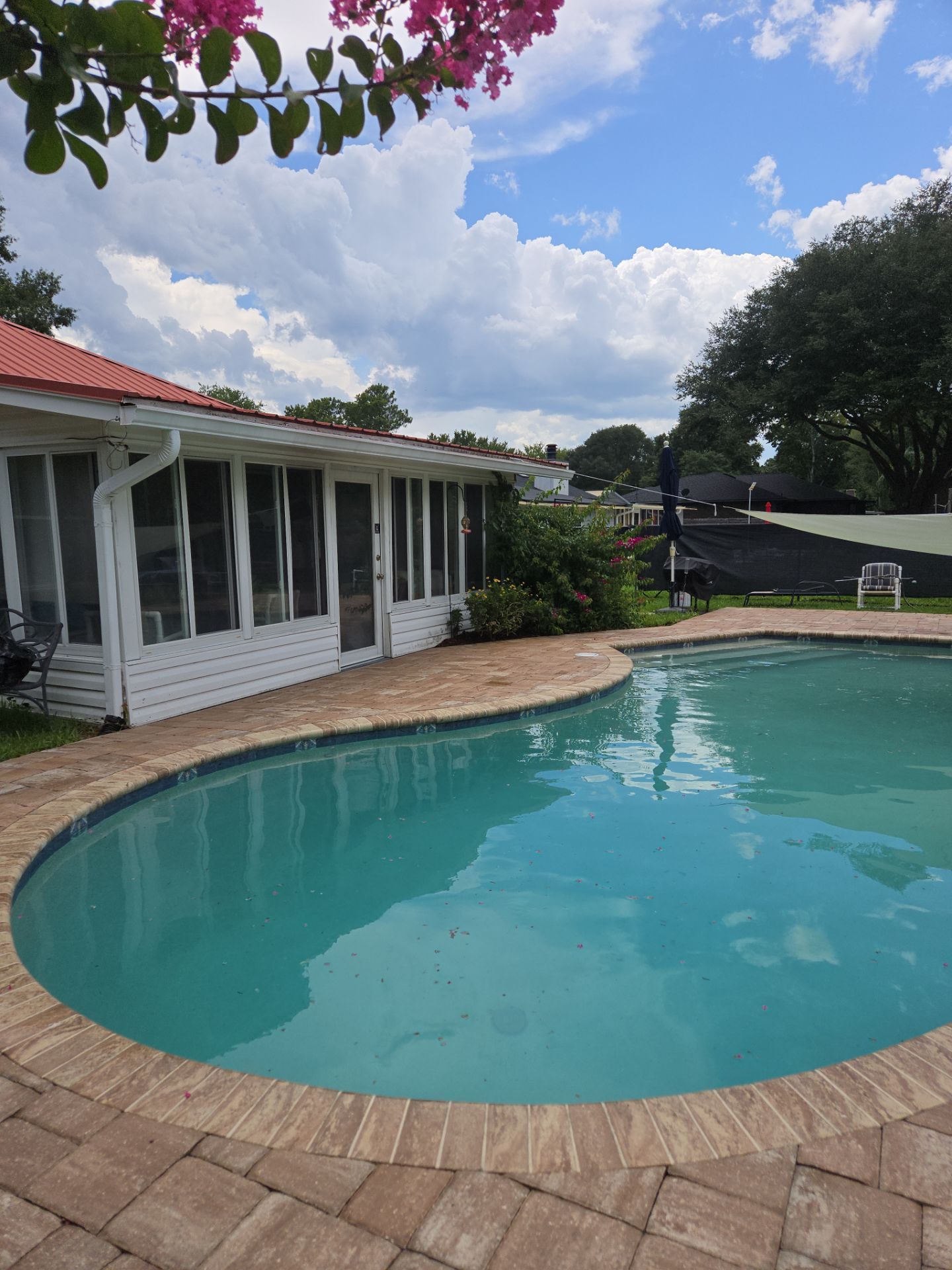 Pool Pavers using Concrete Sealant by DuraSeal