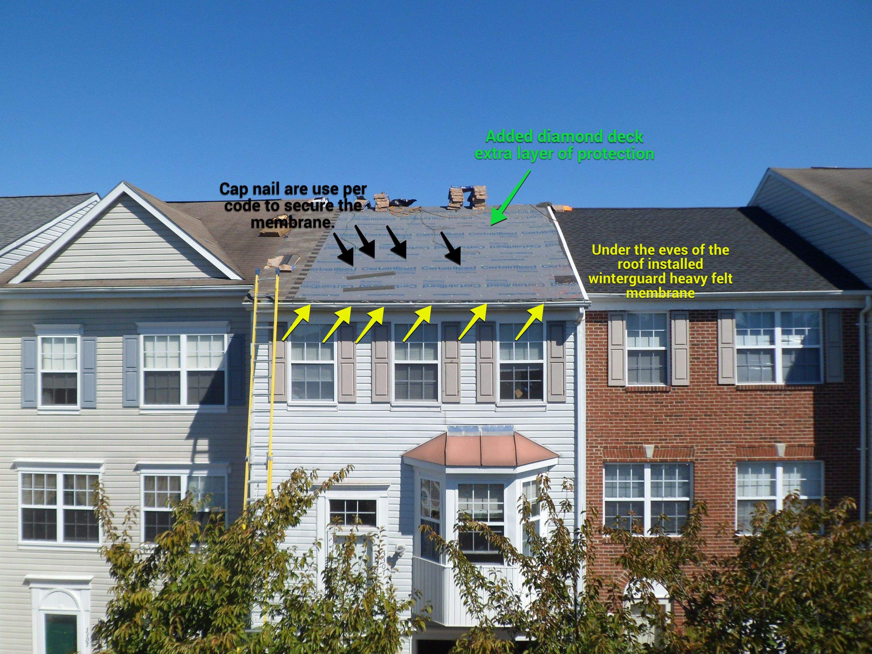 Residential Roofing Installation by Alpha Design Services