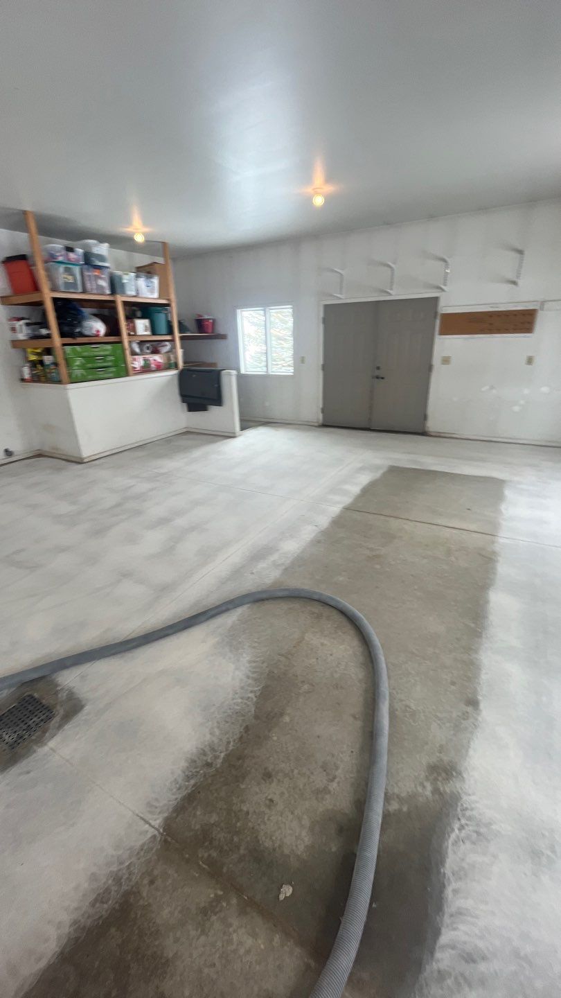 Garage using Slate Stone by Select Painting, Coatings & Garage Cabinets