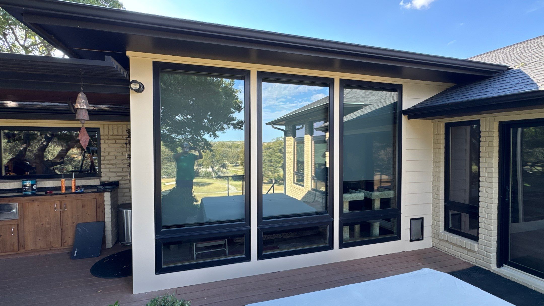 Exterior Repair using AZEK PVC Trimboards by Harvey Roofing & Construction