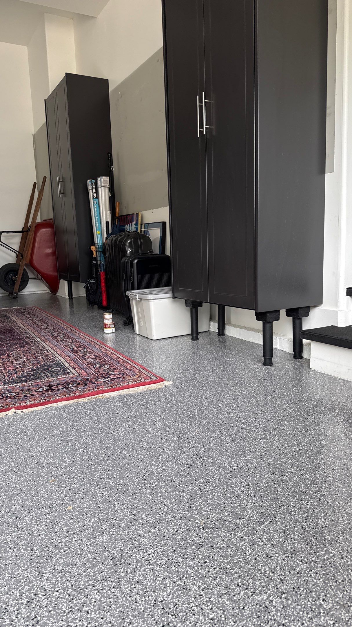 Custom Cabinet Installation in Mission Hills by Banner Garage