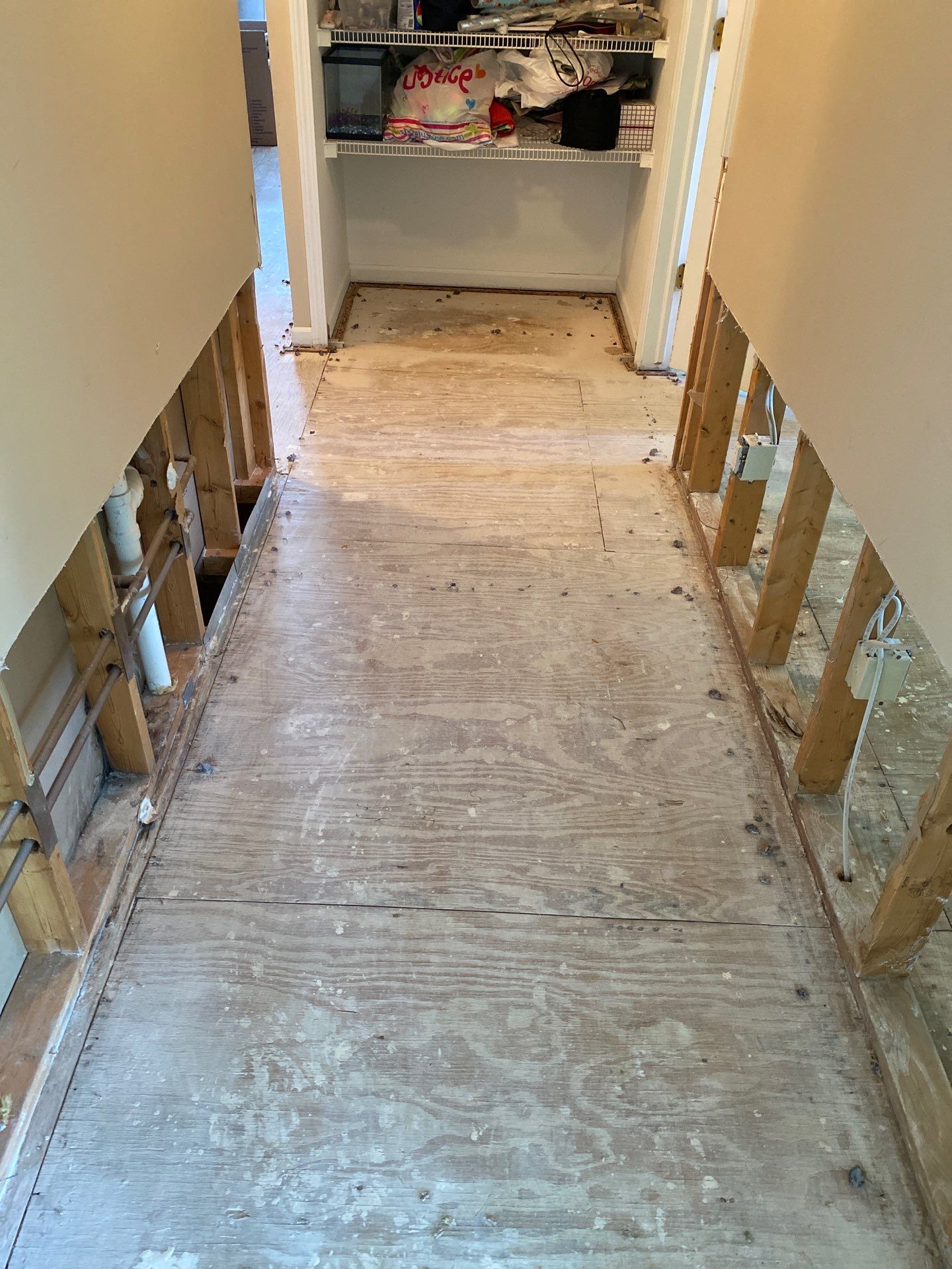 Project in Canton by EzDry Water Mitigation & Property Restoration