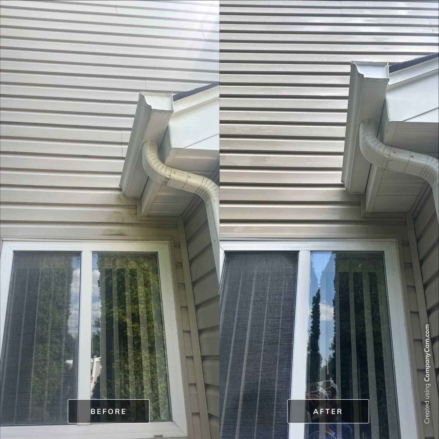 Project in Streamwood by Simmons Power & Soft Washing