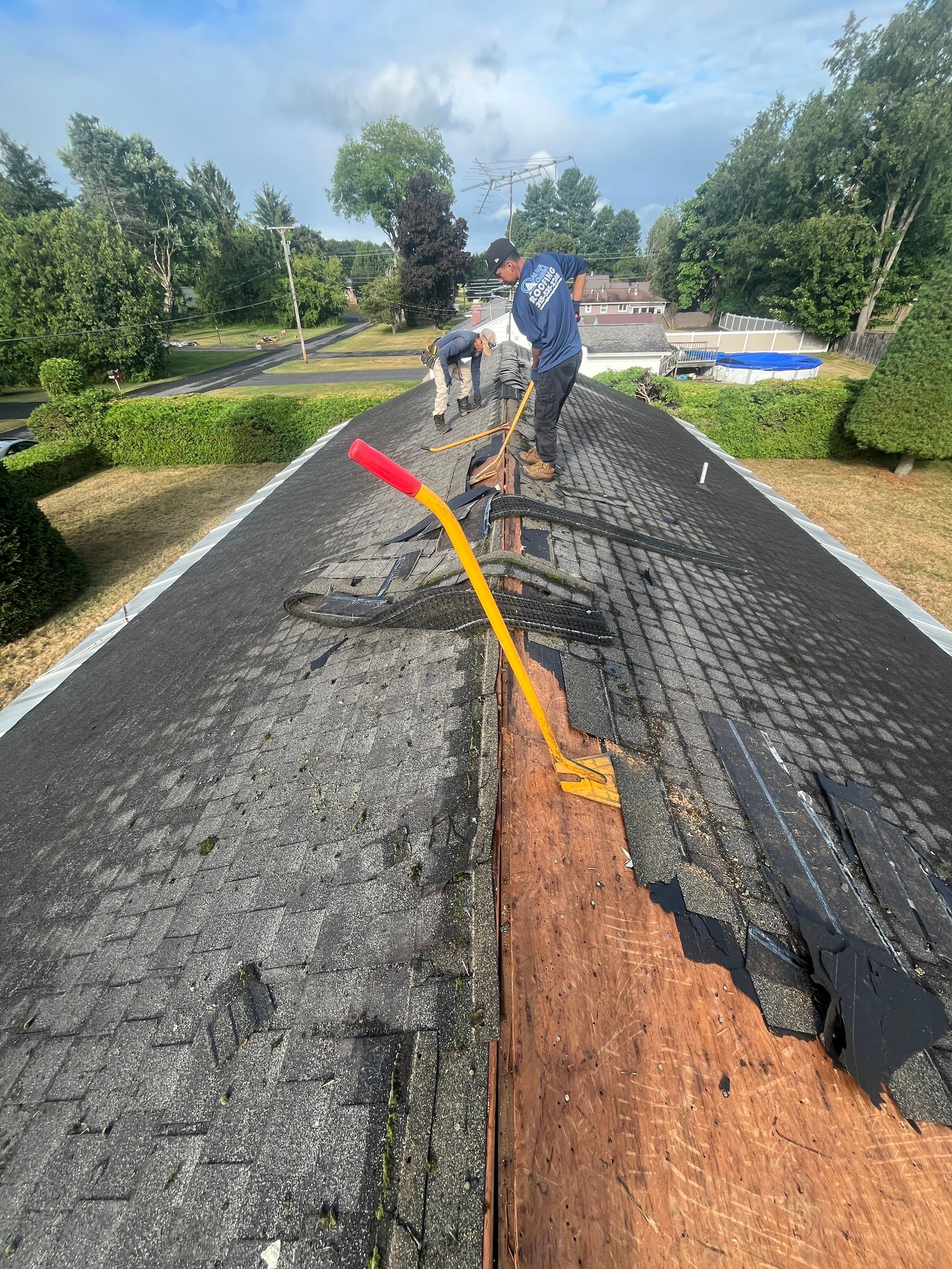 🏡 Beautiful New Roof in Rome, NY – GAF Shakewood Shingles Installed! by Alpha Omega Roofing LLC