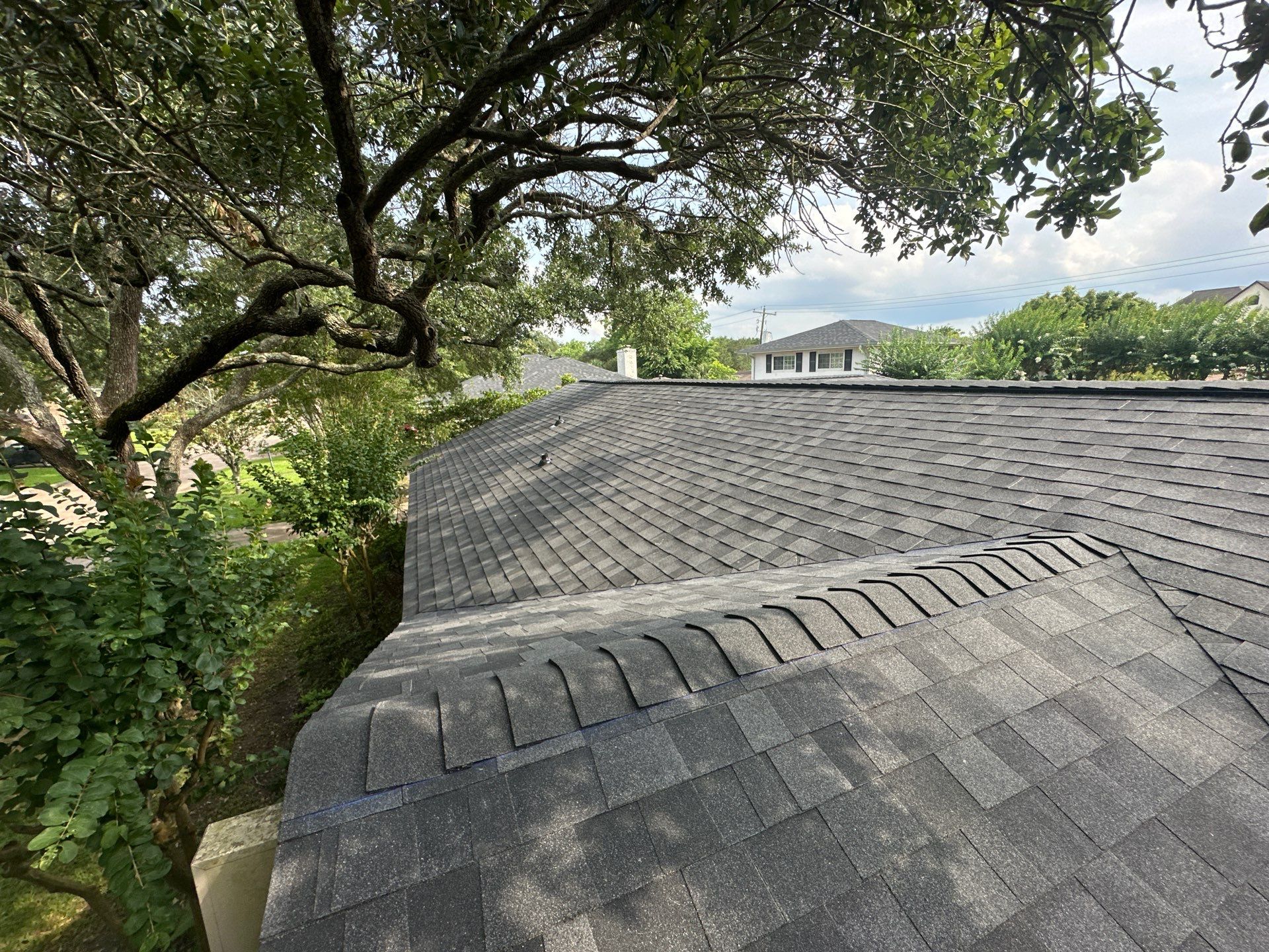 Project in Houston by Motion Roofing