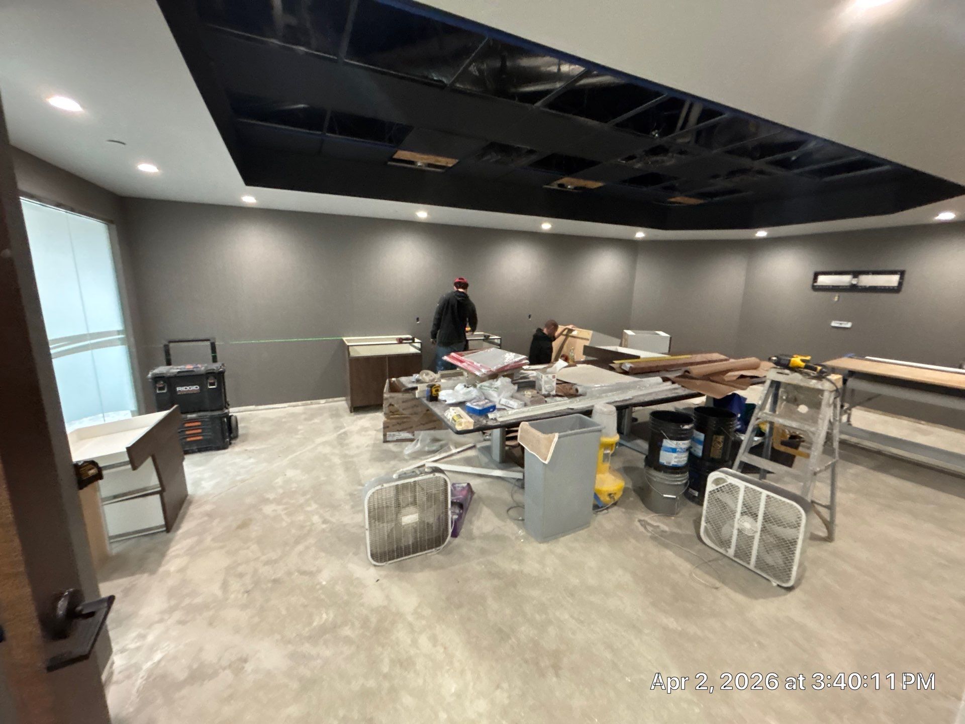 Chamber of Commerce Commercial Remodel and Interior Office Renovation by Select Painting, Coatings & Garage Cabinets