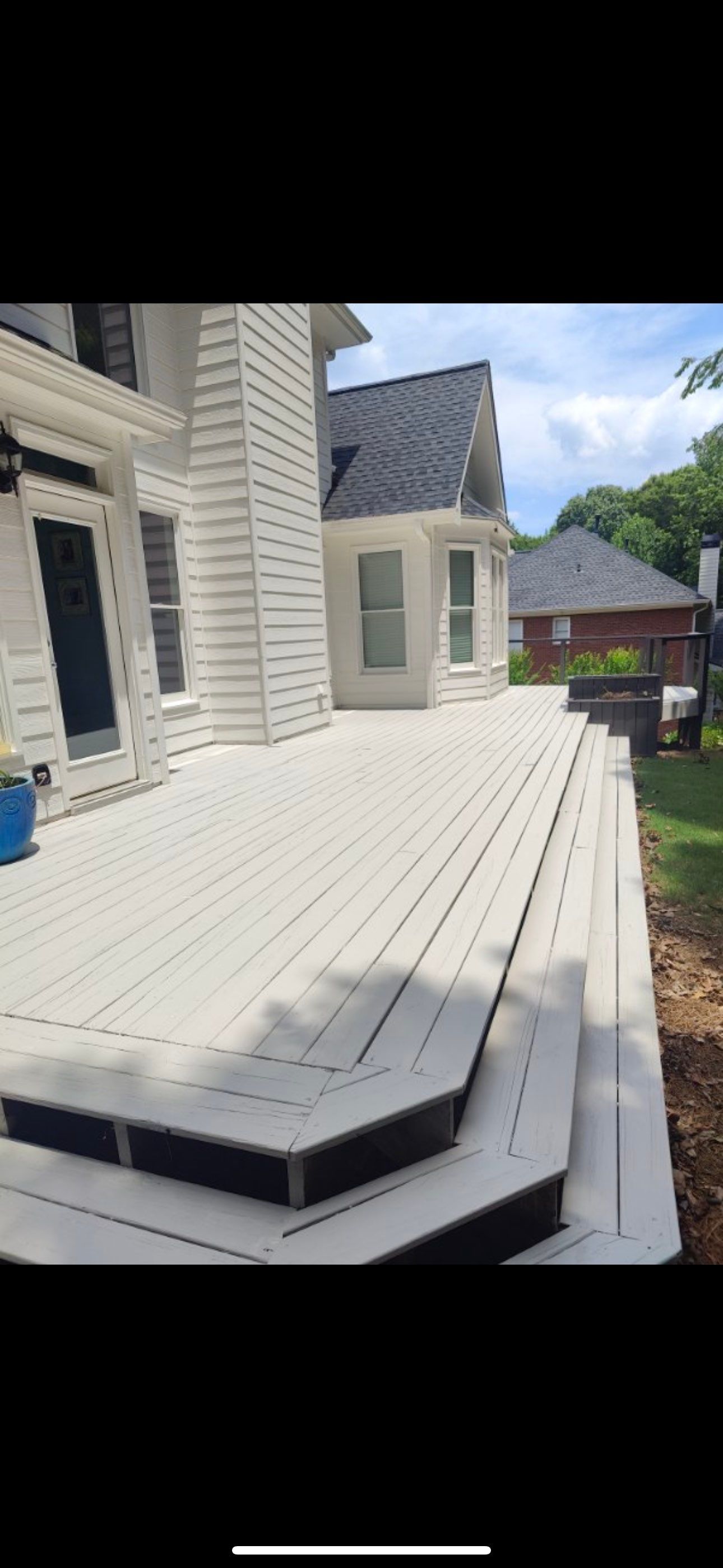 Multi-Level Deck and Residential Exterior Painting in Kennesaw by Swift Home Renovations