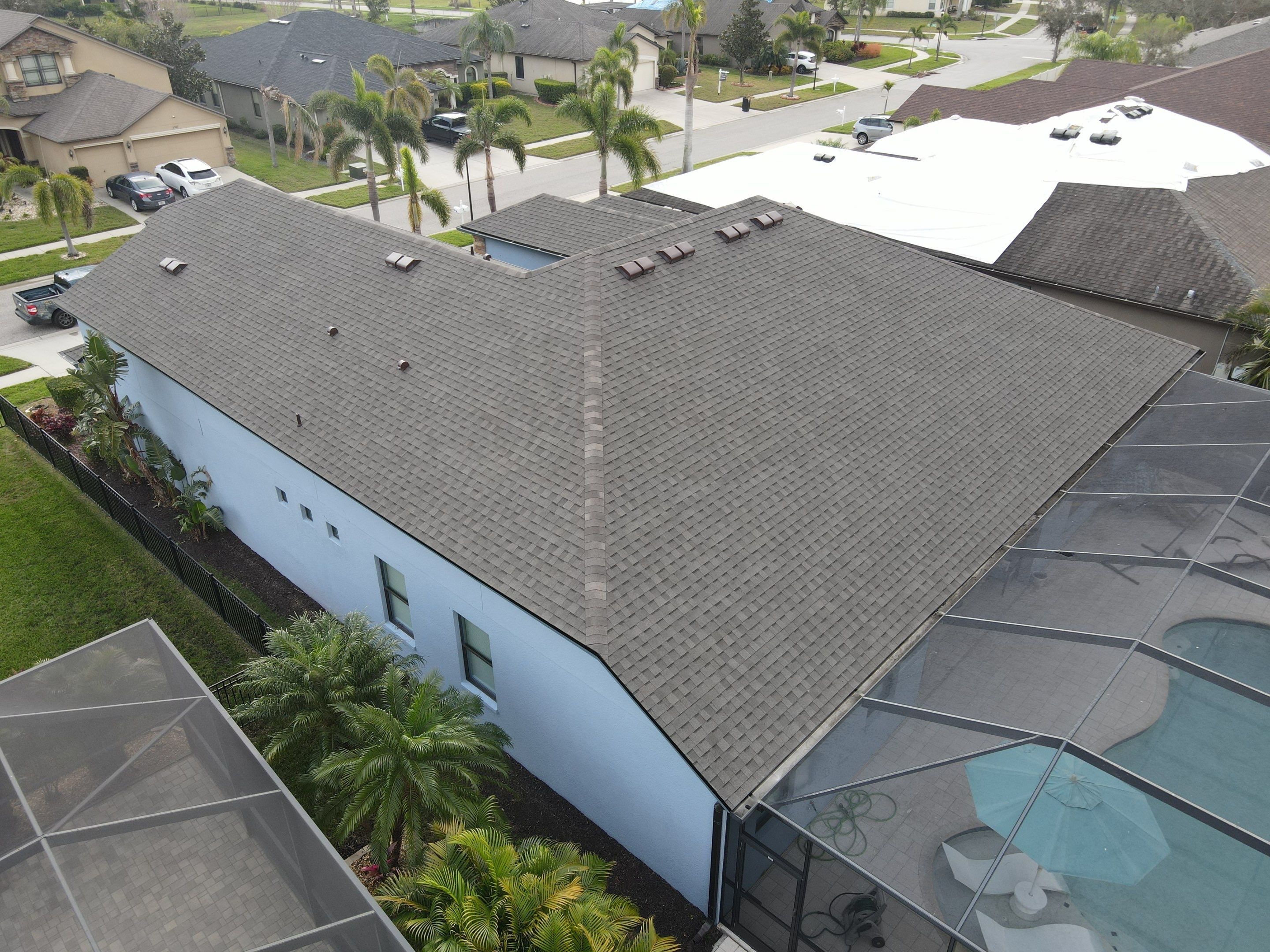 Roof replacement in Apollo Beach, FL. by Steadfast Roofing
