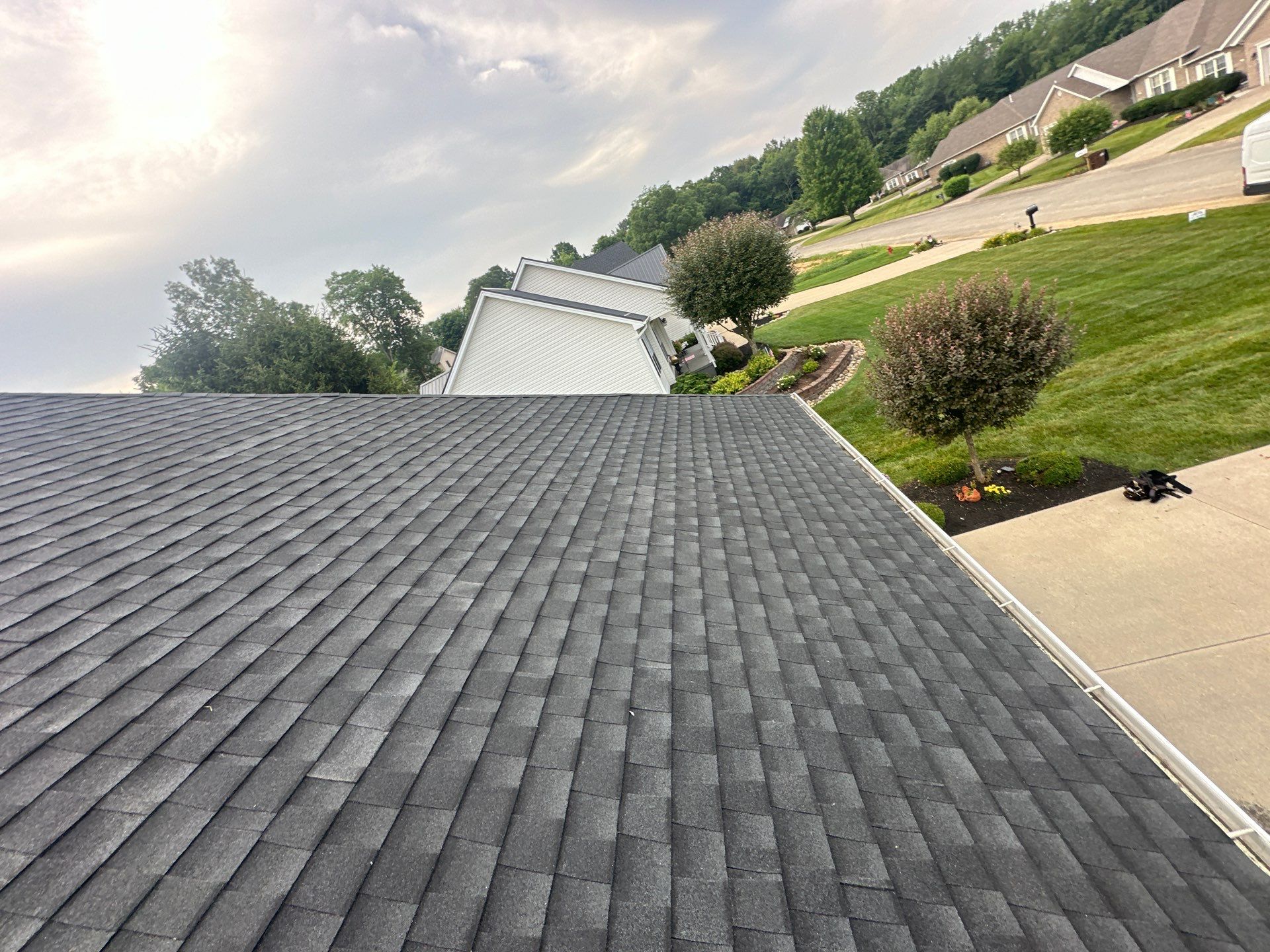 Residential Roofing Installation using Timberline UHDZ Shingles - Charcoal by RoofX 