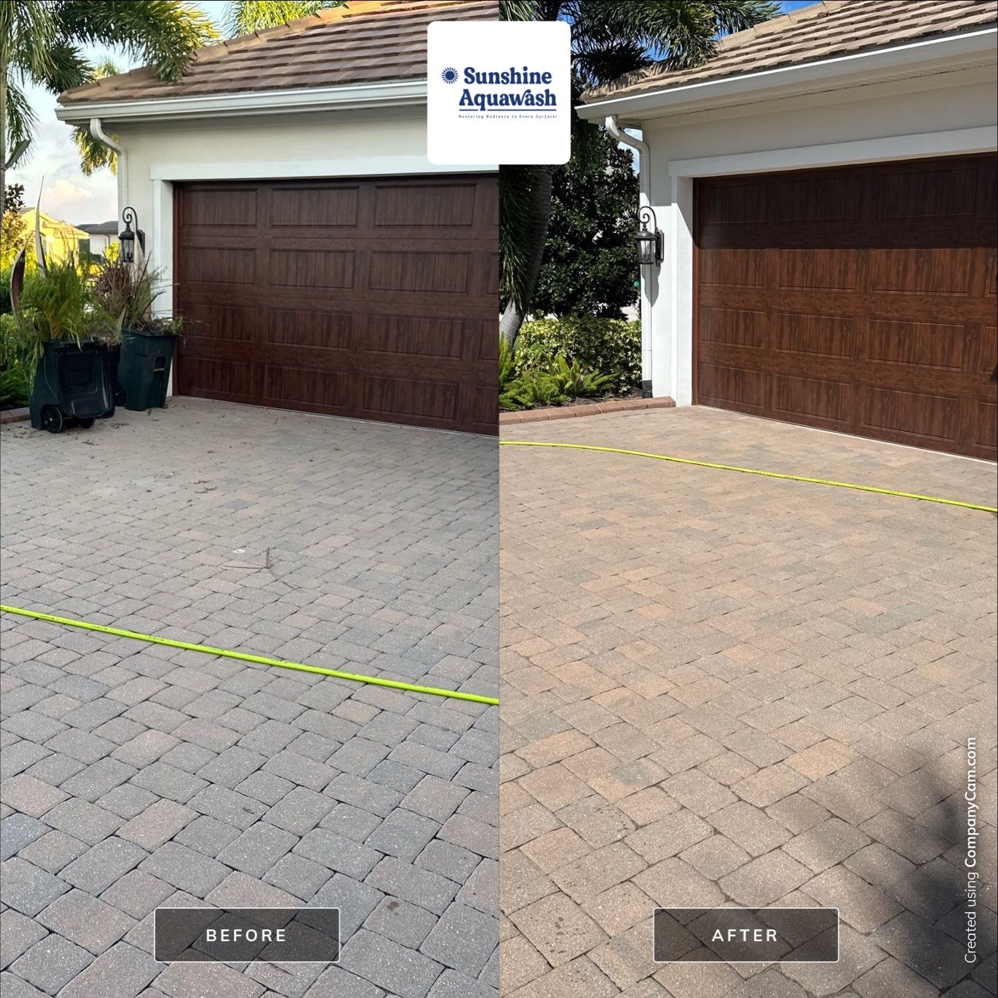 Paver Patio/Lanai & Driveway Cleaning in Winding River, Bradenton, FL | Sunshine AquaWash by Sunshine AquaWash
