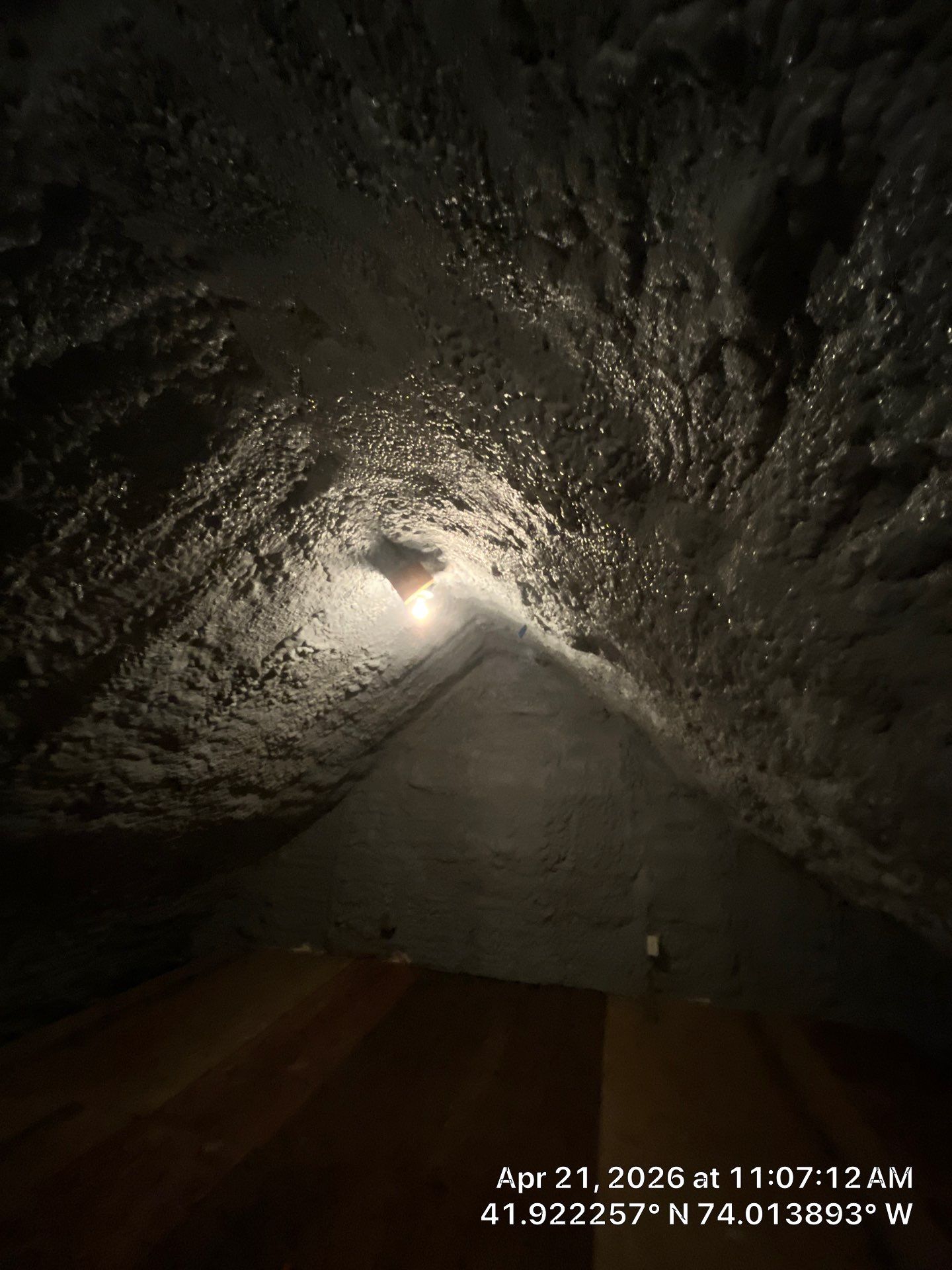 Attic Insulation using open cell spray foam by NYS Foam & Energy