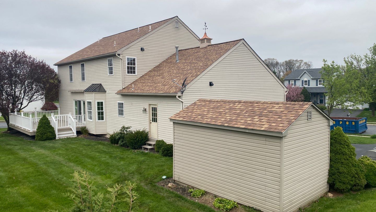 Roofing Installation using CertainTeed Landmark Pro - Max Def Resawn Shake by Storm Guard of Ches-Mont PA
