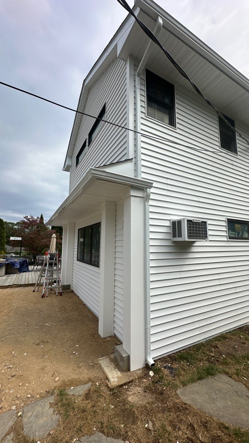 Full House Installation by Above All Gutters 