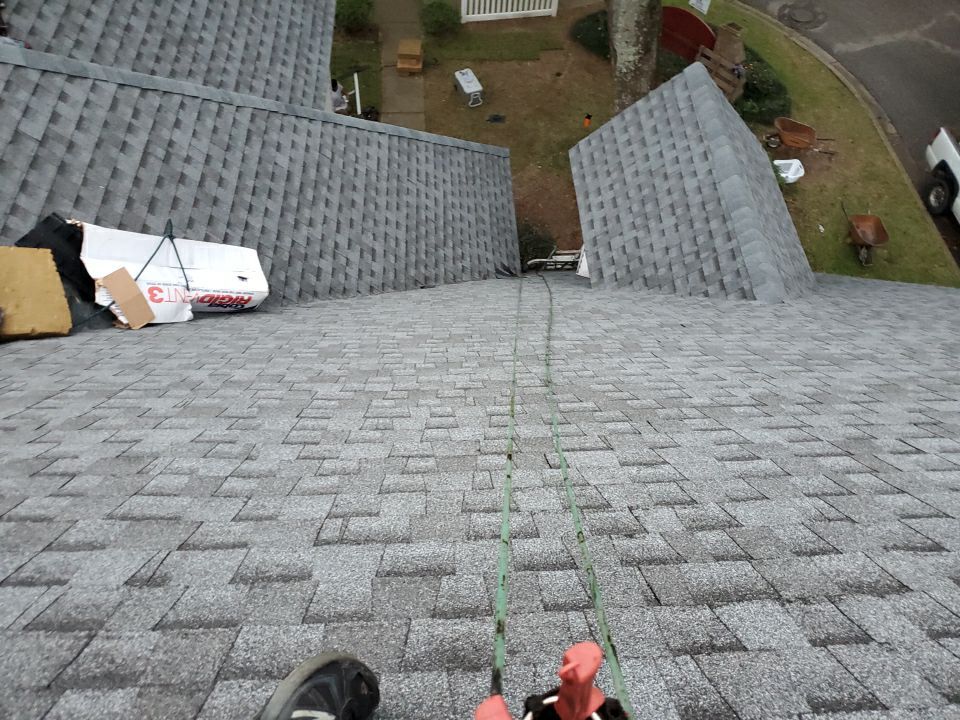 Residential Roofing Installation using Roof Replacement by American Roofing & Construction LLC