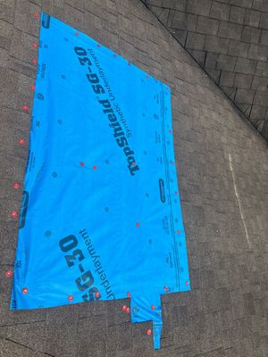 Residential Roofing Repair using Owen's Corning Duration (Lifetime) Shingles