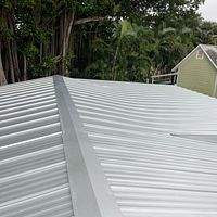 24ga 1" Nail-Strip Mill Finish by Total Roofing System The Metal Roof Experts