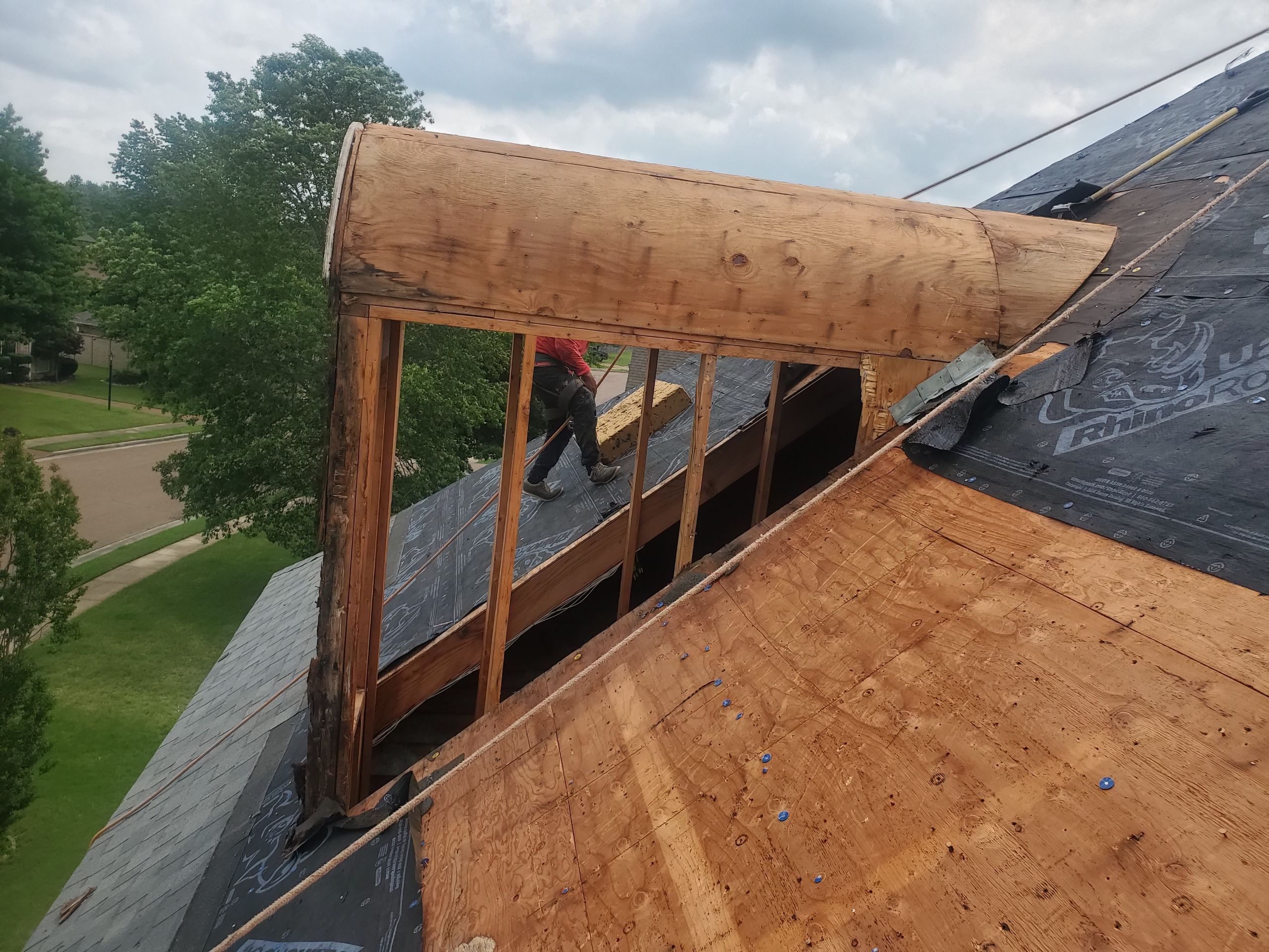 Structural Dormer Removal and Residential Roof Restoration in Cordova by Revival Roofing Services