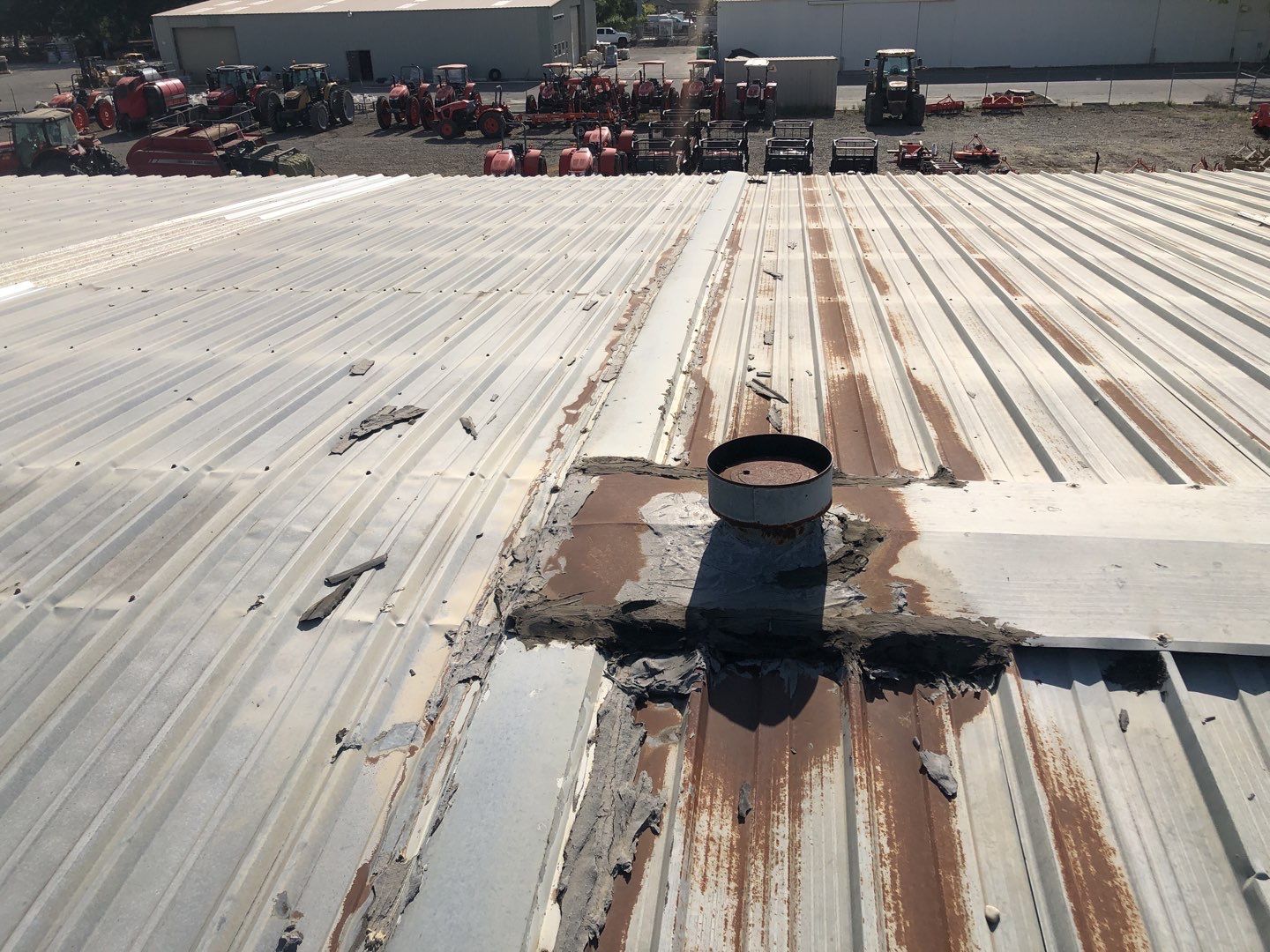 Spray foam and coatings using Conklin Benchmark/PUMA XL coatings and spray foam by Straight Edge Roofing Inc
