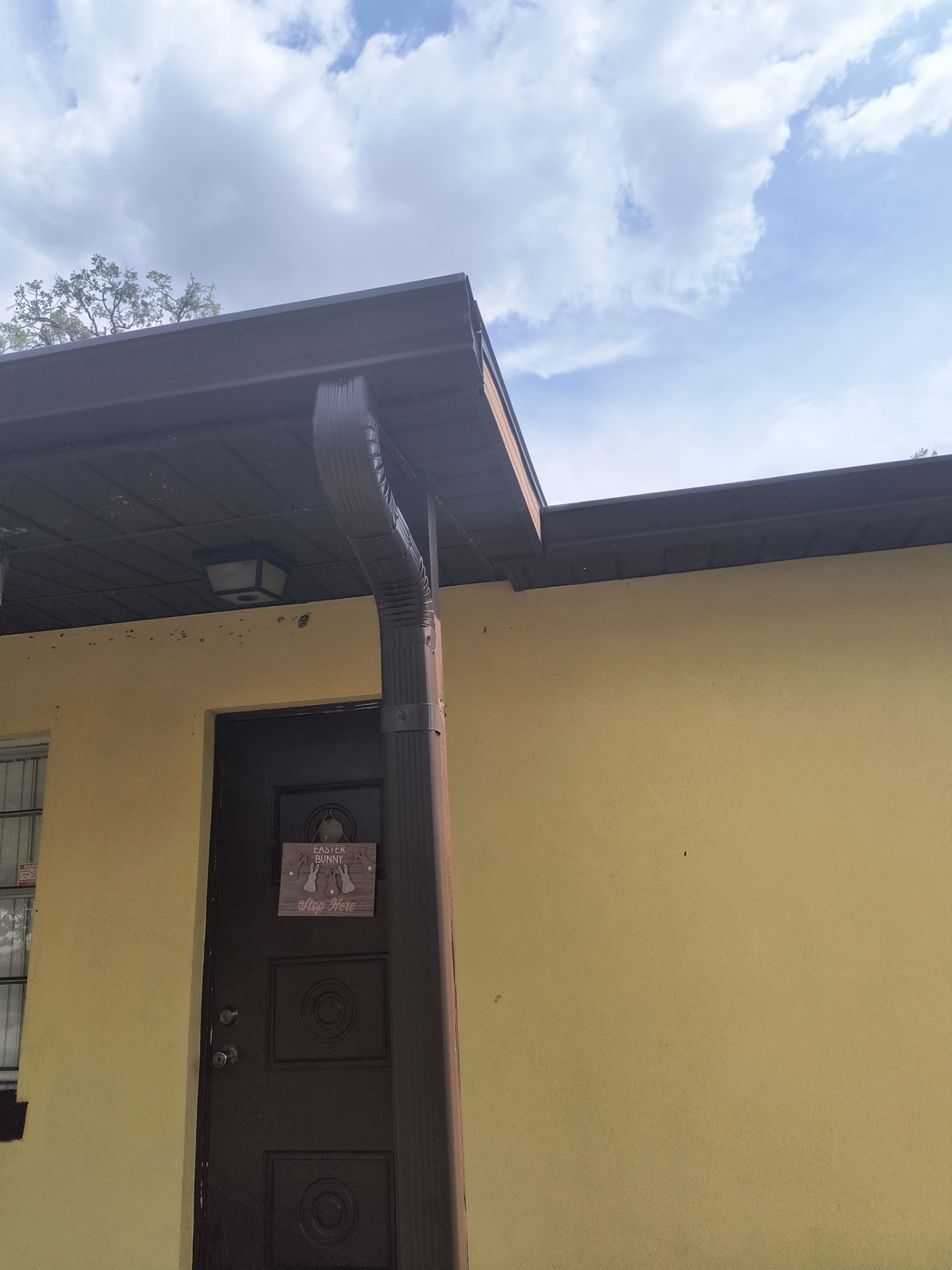 Musket Brown 6-Inch Gutters in Tampa FL by Gutter Professors