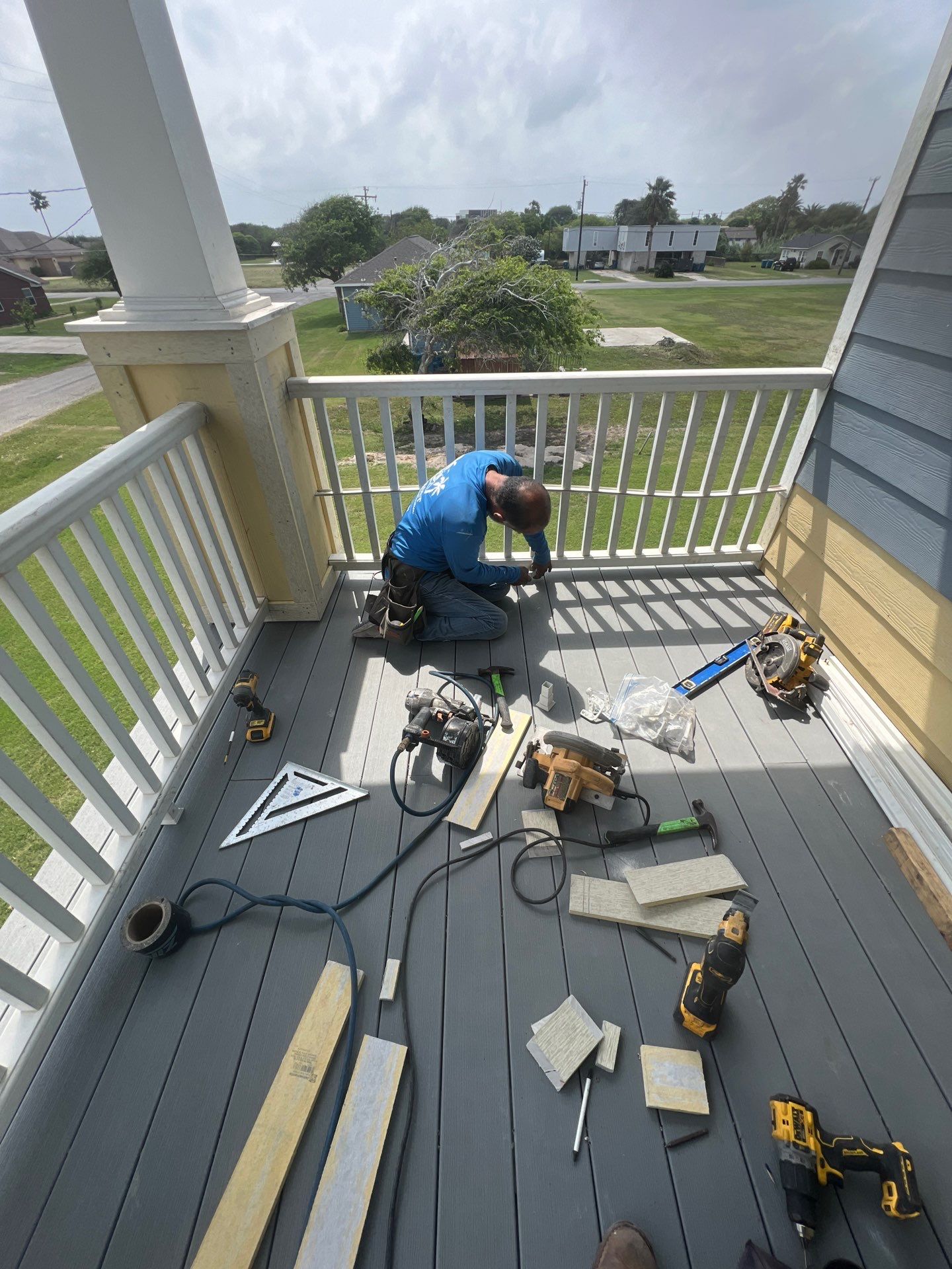 Portland Shore Porch Build by Bayfront Roofing and Construction