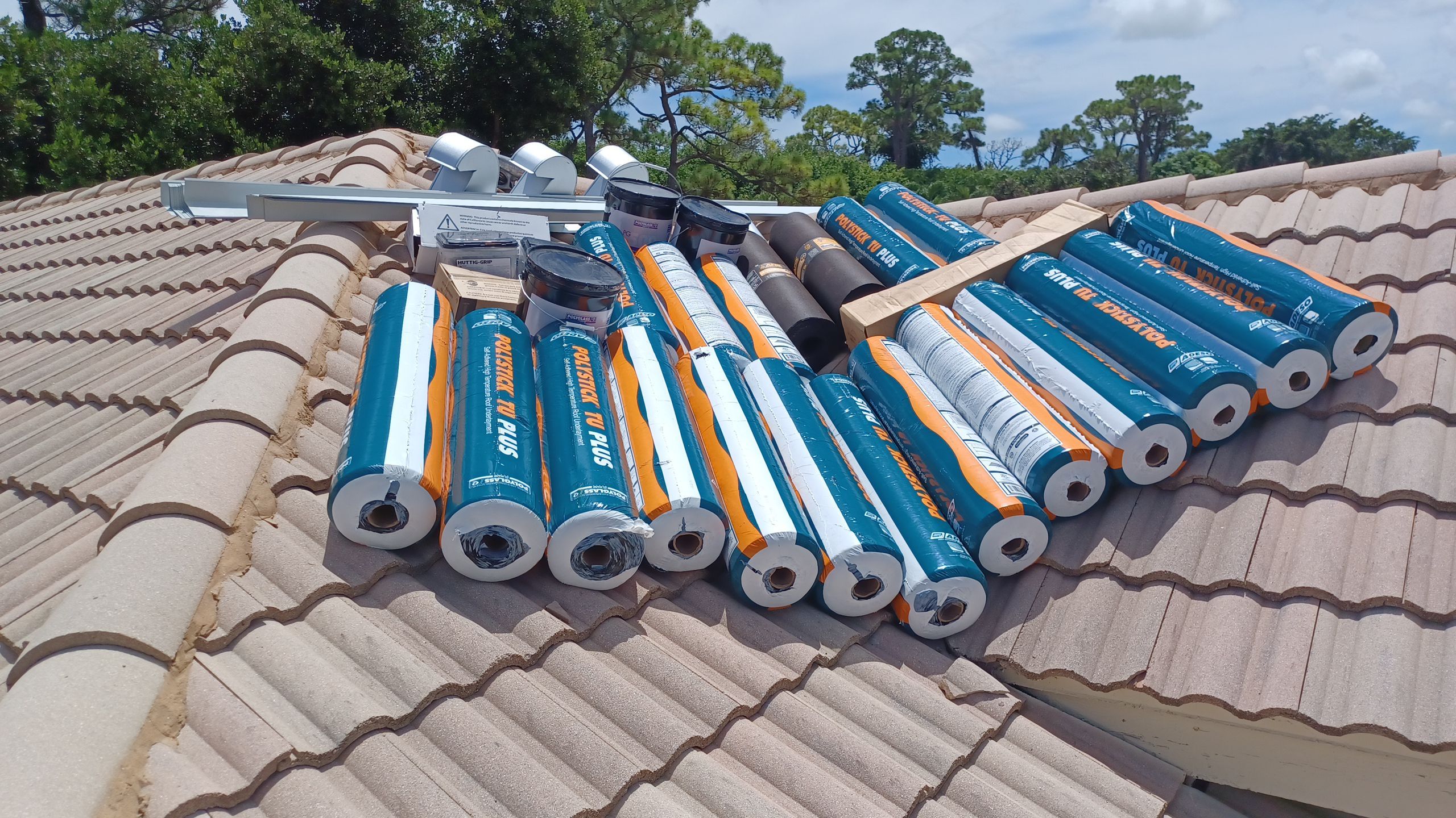 Residential Roofing Installation using Eagle Roofing Tile by BLUES BROTHERS ROOFING